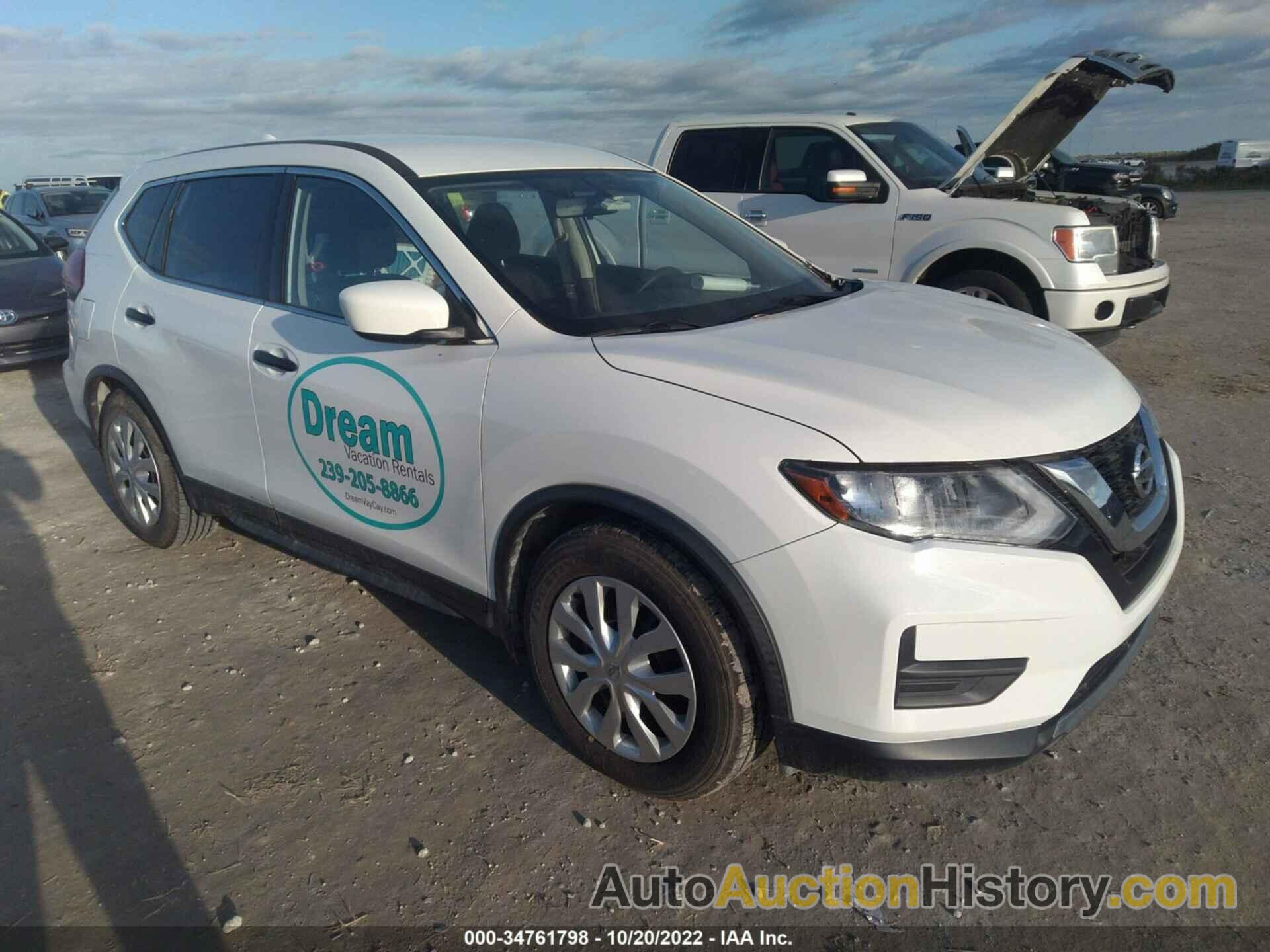 NISSAN ROGUE S, JN8AT2MTXHW138718