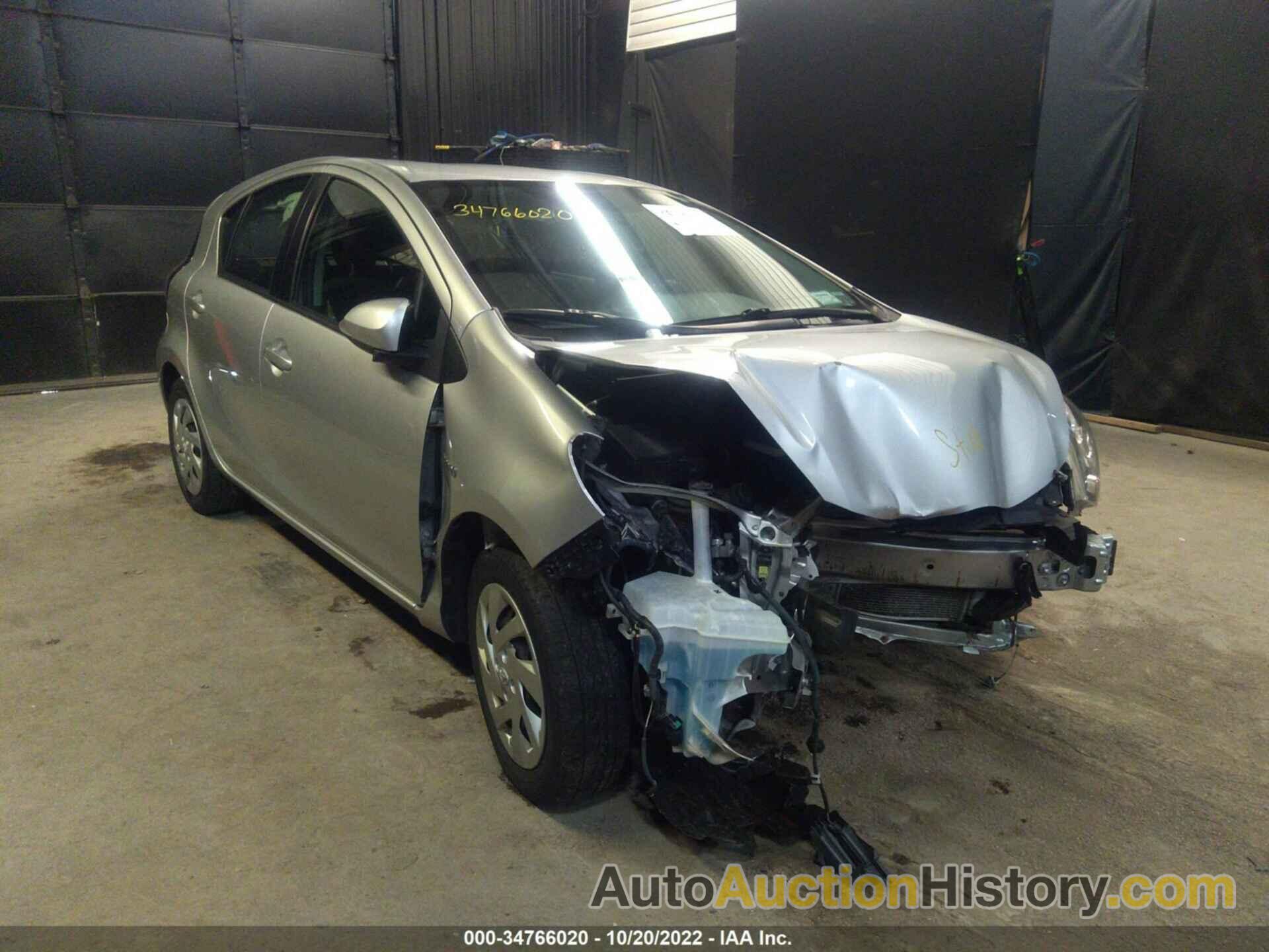 TOYOTA PRIUS C ONE/TWO/THREE/FOUR, JTDKDTB3XF1113284