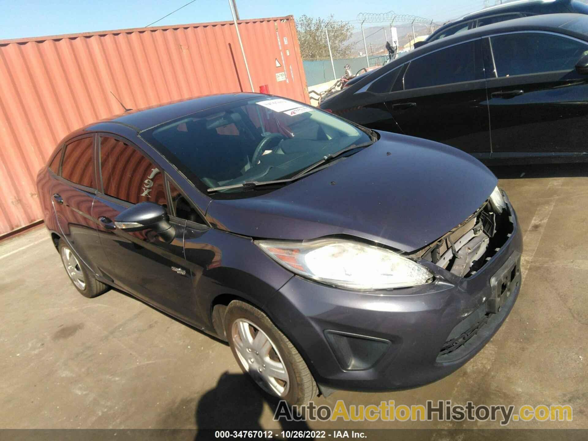 FORD FIESTA SE, 3FADP4BJ6DM205308