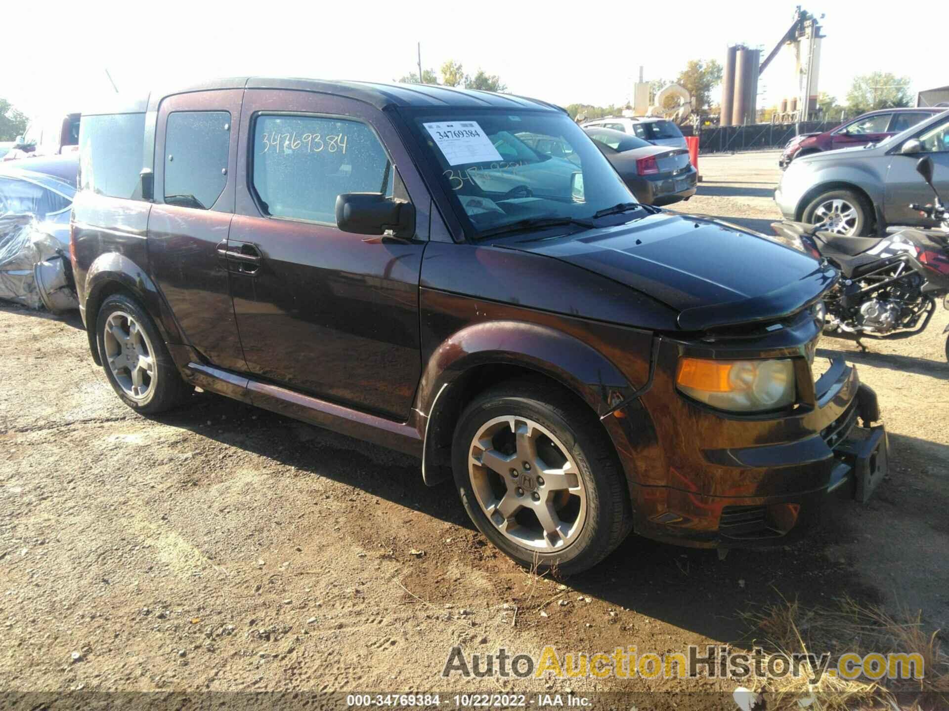 HONDA ELEMENT SC, 5J6YH18957L013852