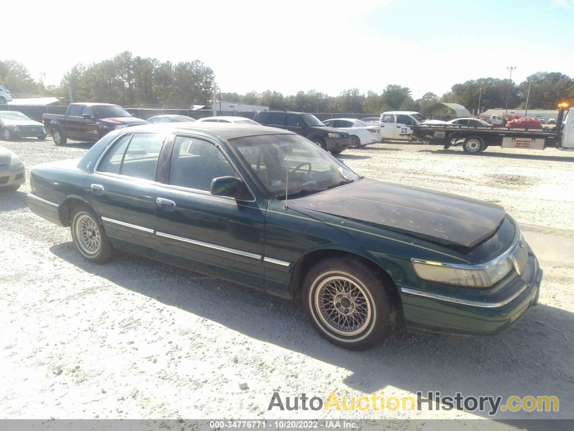 MERCURY GRAND MARQUIS GS, 2MELM74W9PX665921