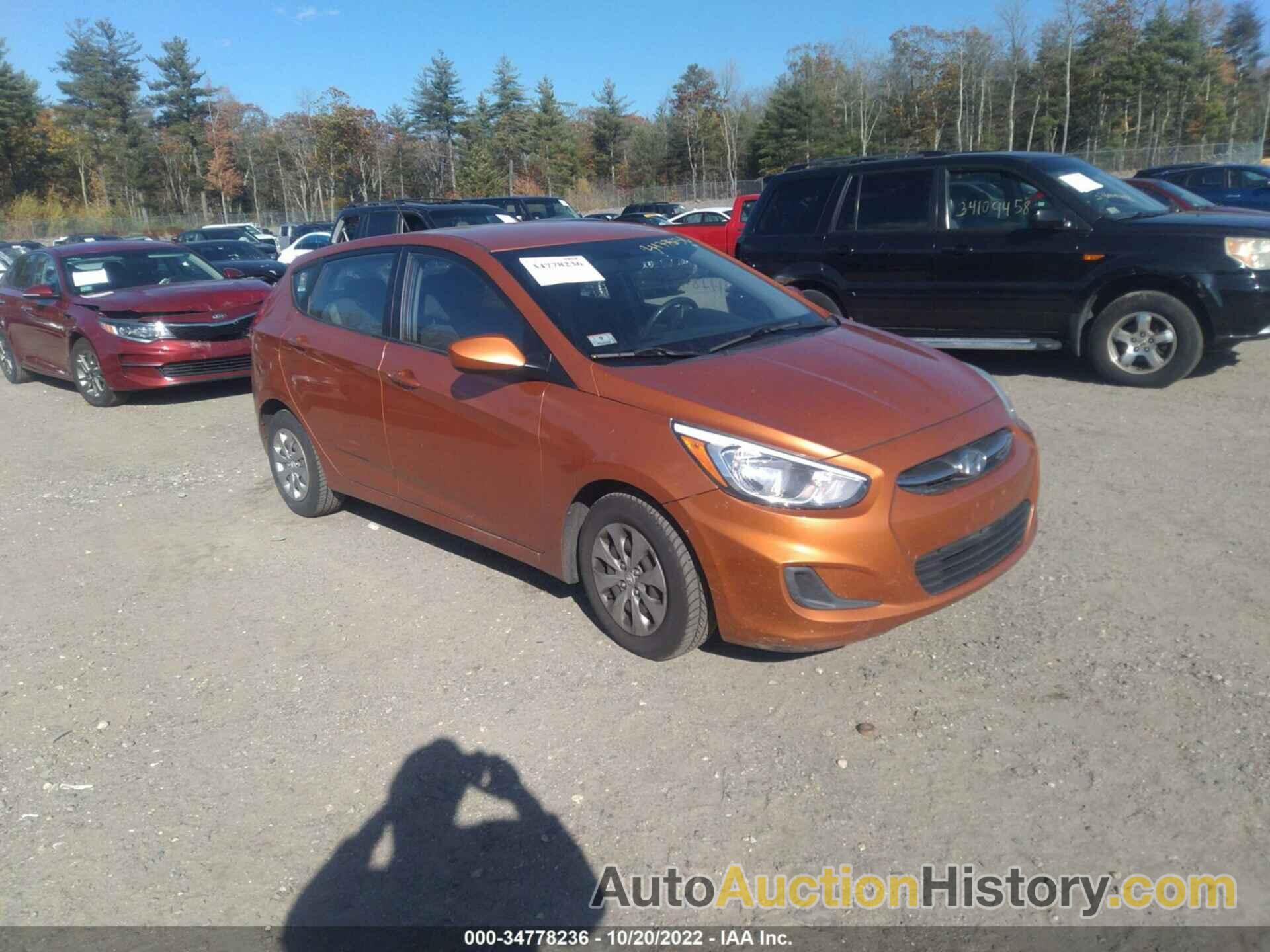 HYUNDAI ACCENT GS, KMHCT5AE3FU227739