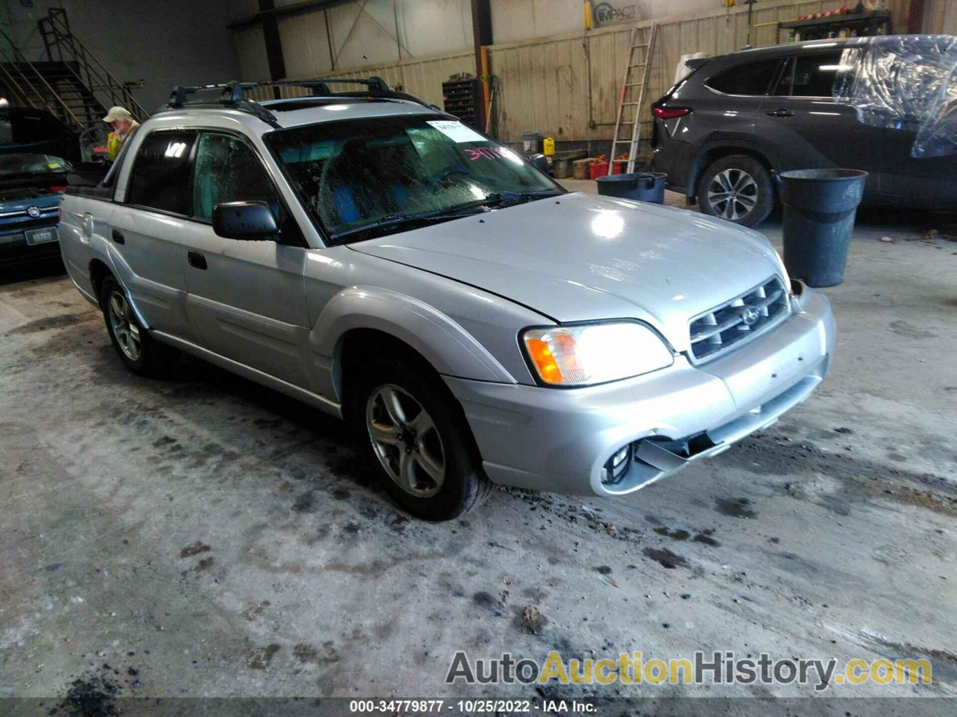 SUBARU BAJA SPORT, 4S4BT62C066102507