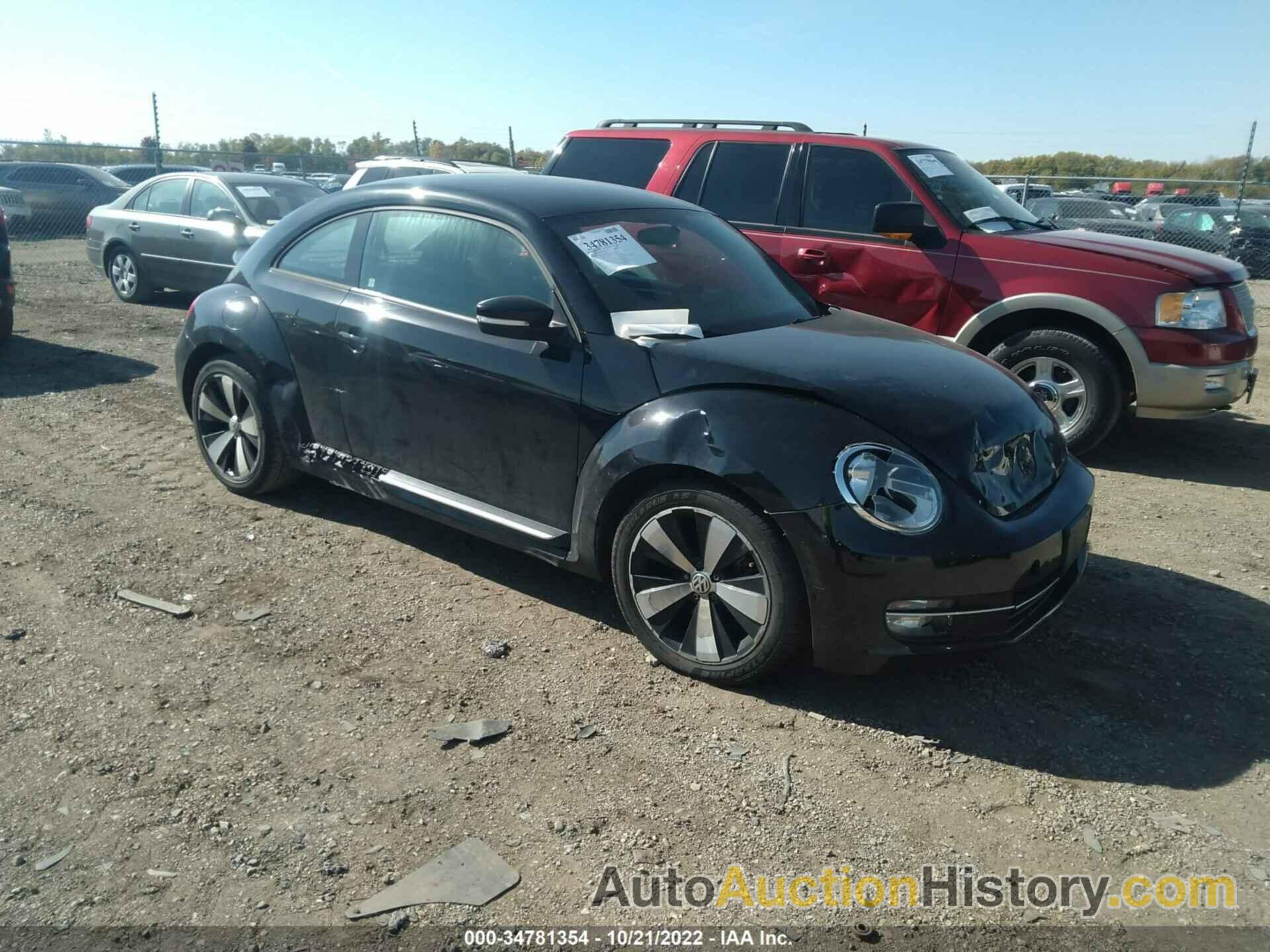 VOLKSWAGEN BEETLE 2.0T TURBO PZEV, 3VW4A7AT0CM641731