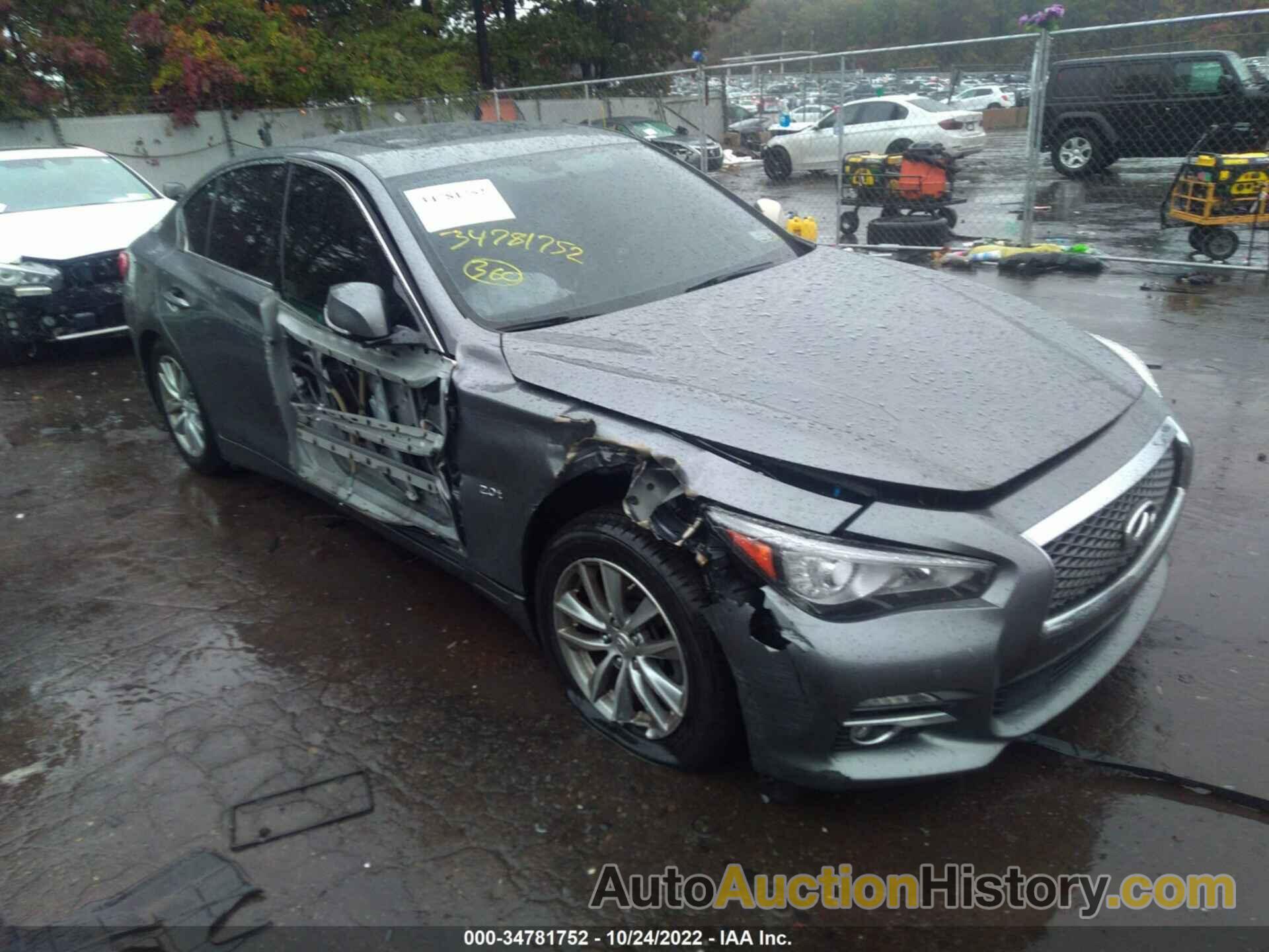 INFINITI Q50 2.0T PREMIUM, JN1CV7AR1HM680843