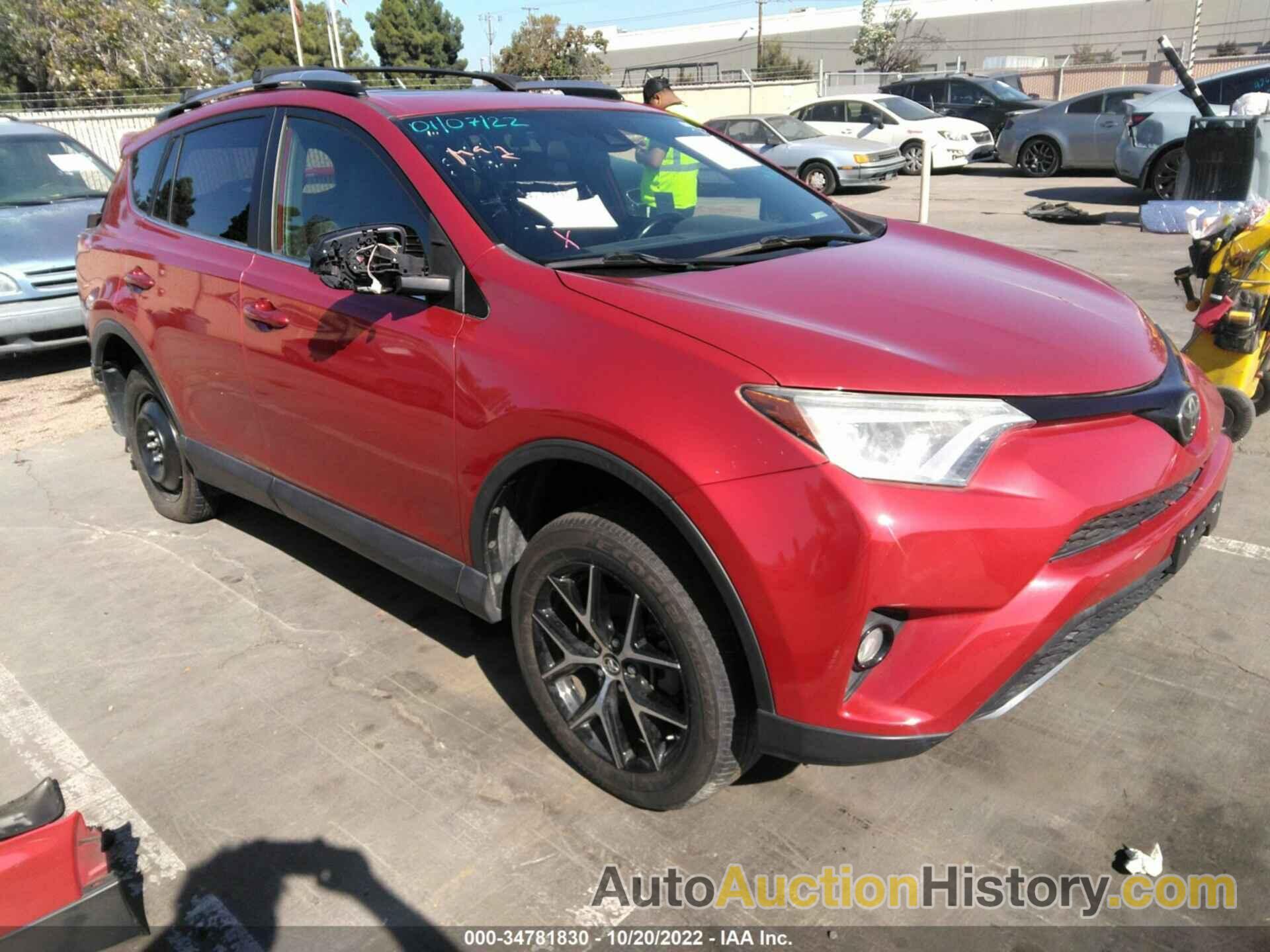 TOYOTA RAV4 SE, JTMNFREV7HJ117691