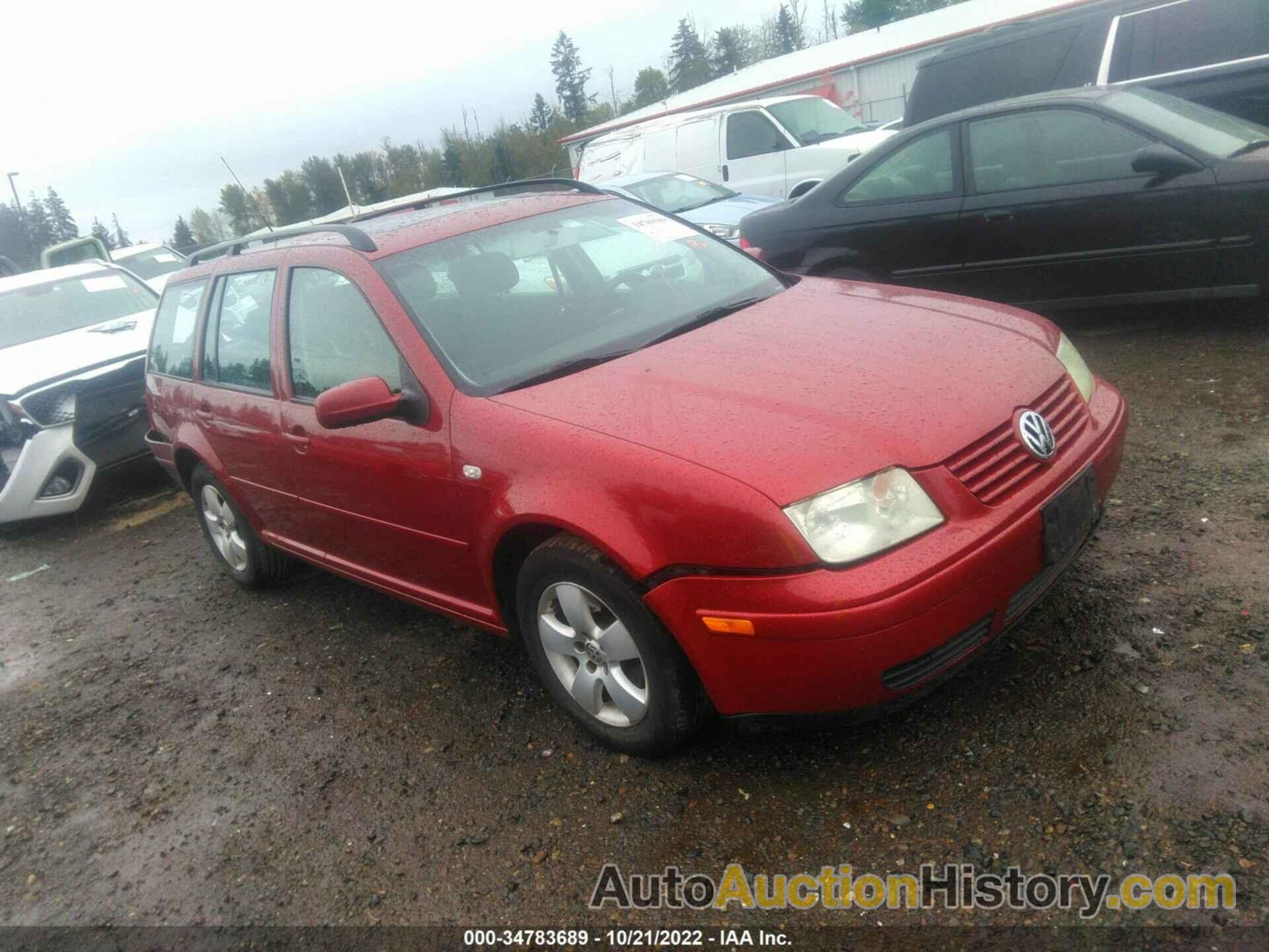 VOLKSWAGEN JETTA WAGON GLS, WVWSL61J74W002714