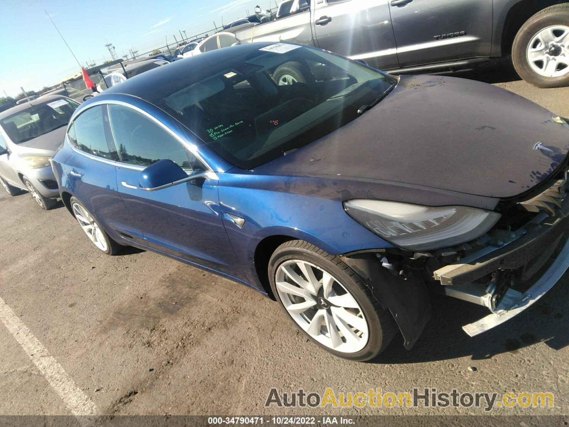 TESLA MODEL 3 RANGE, 5YJ3E1EA4KF437882