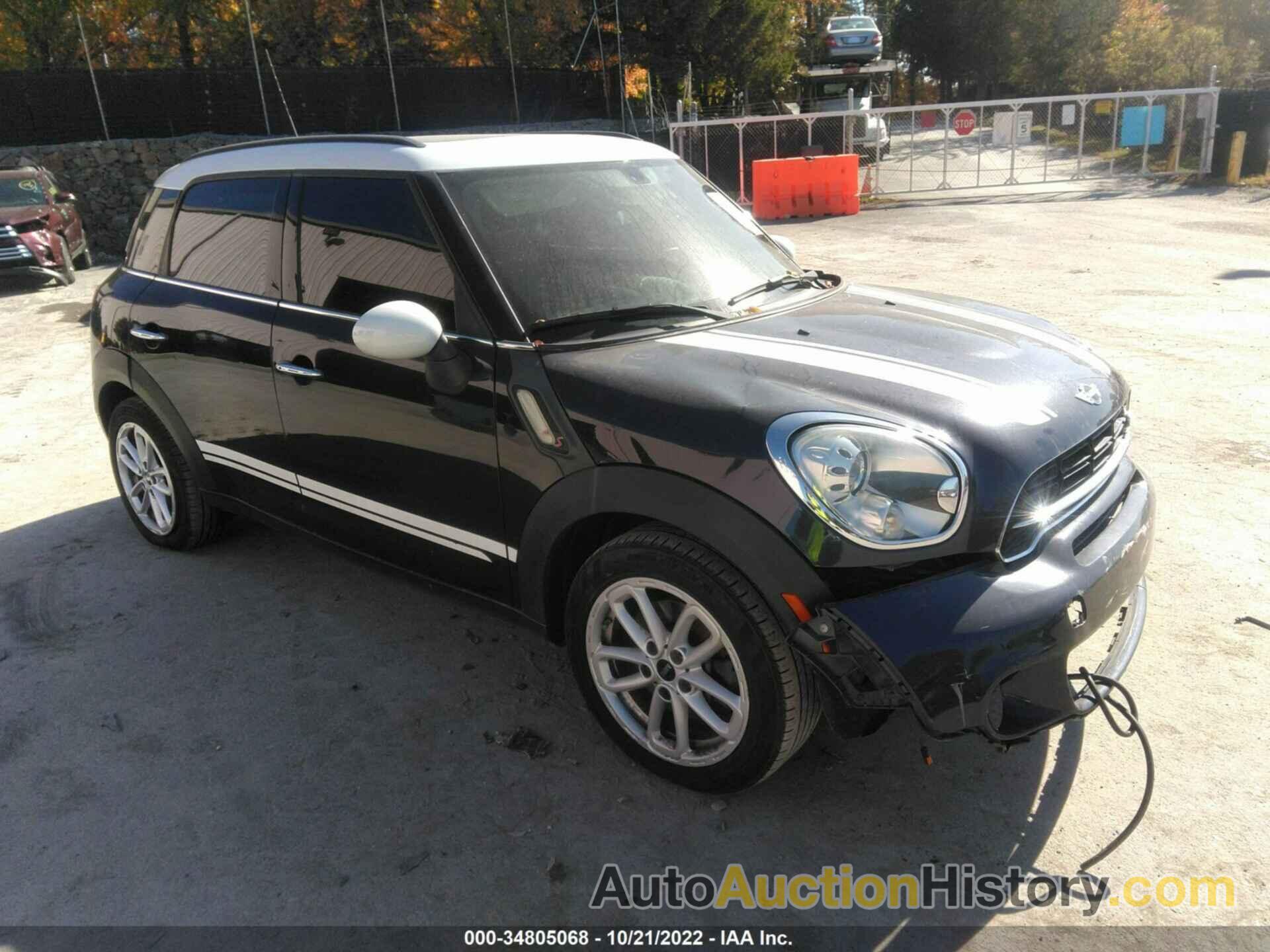 MINI COOPER COUNTRYMAN S, WMWZC3C55FWT04421