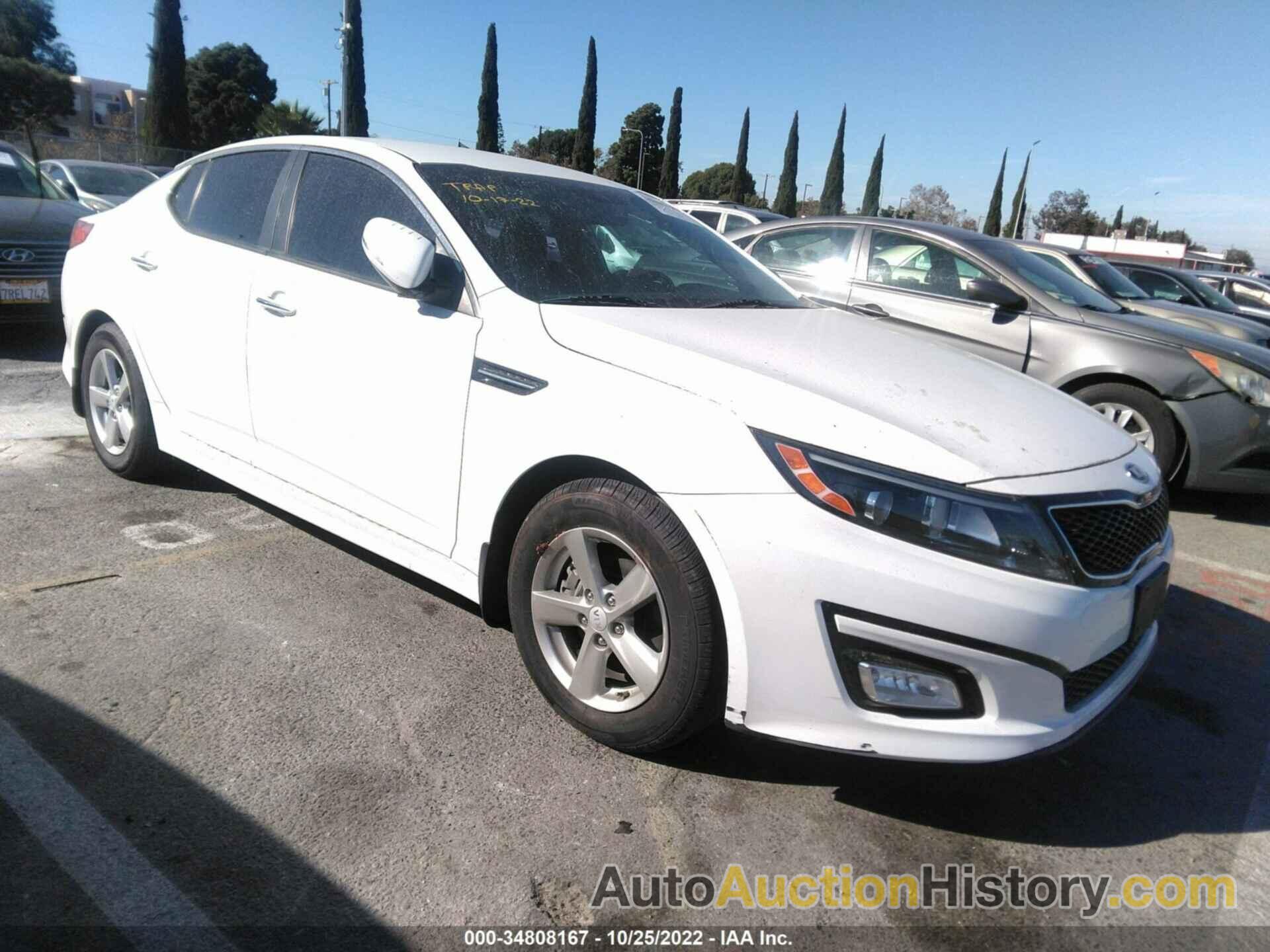 KIA OPTIMA LX, 5XXGM4A77FG479224