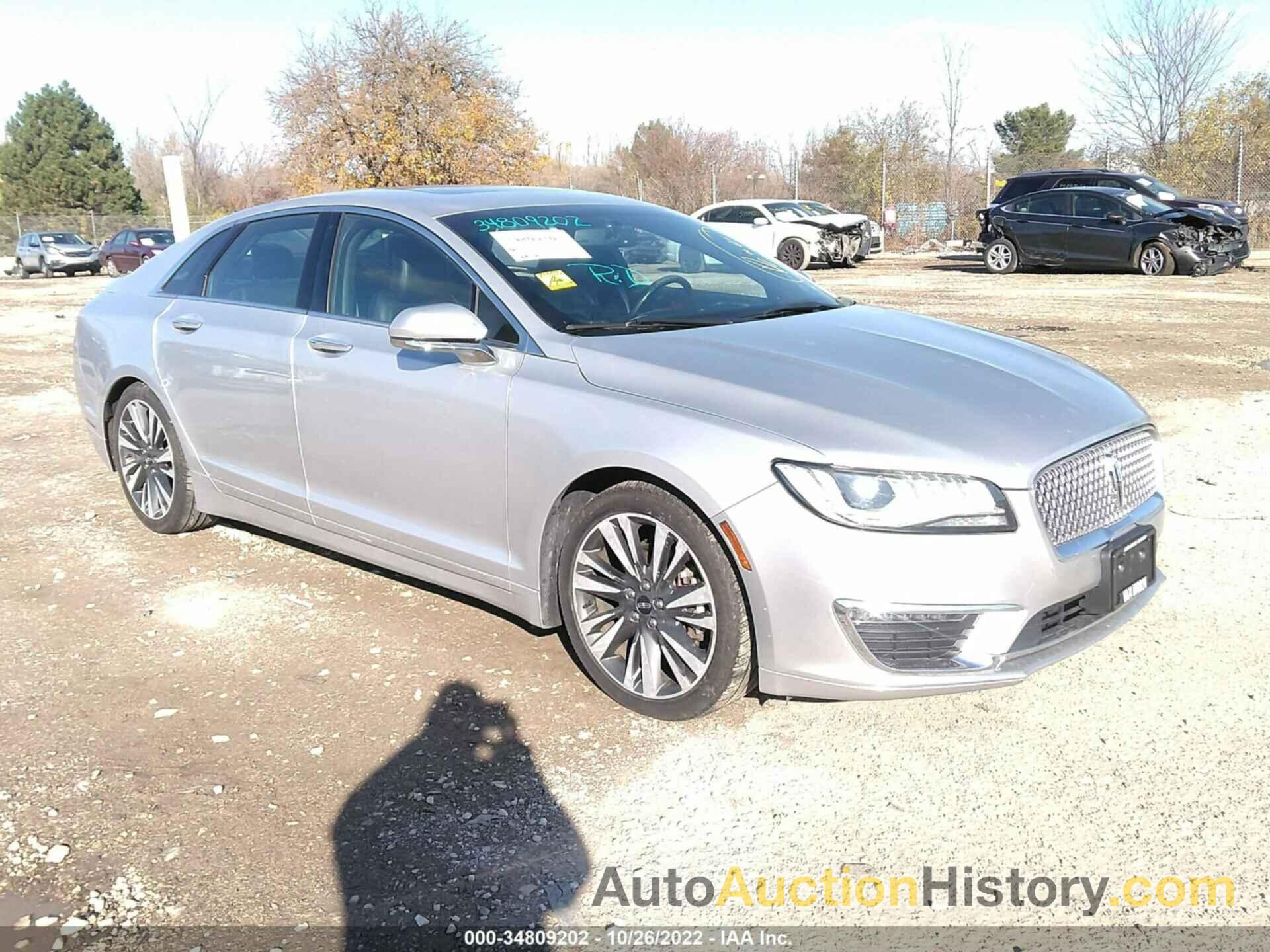 LINCOLN MKZ HYBRID RESERVE, 3LN6L5MU6HR613954