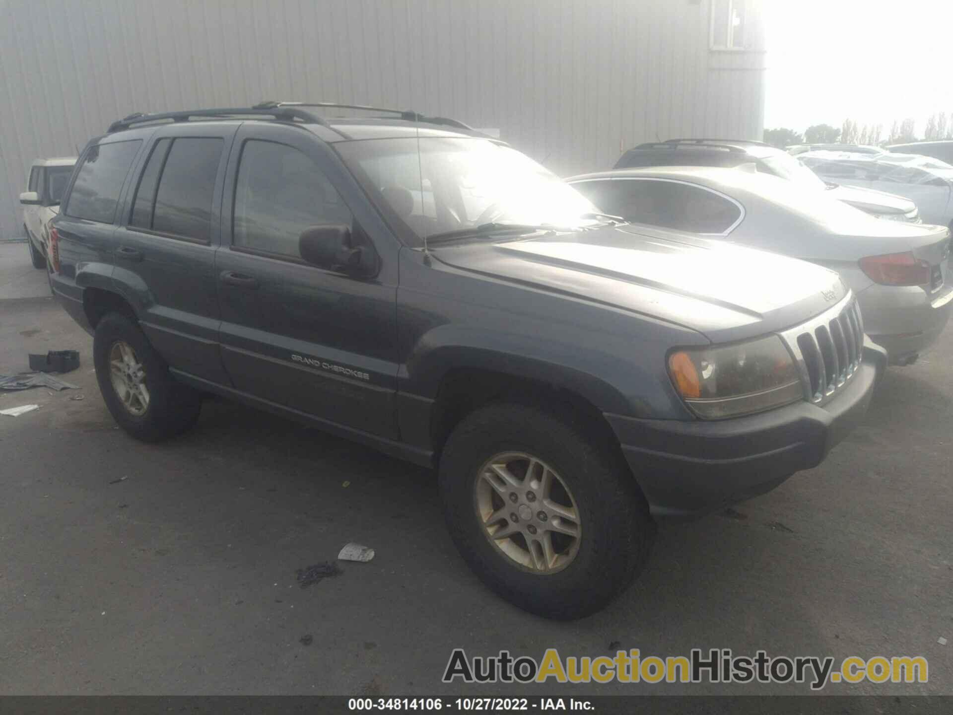 JEEP GRAND CHEROKEE LAREDO, 1J4GW48S33C585504