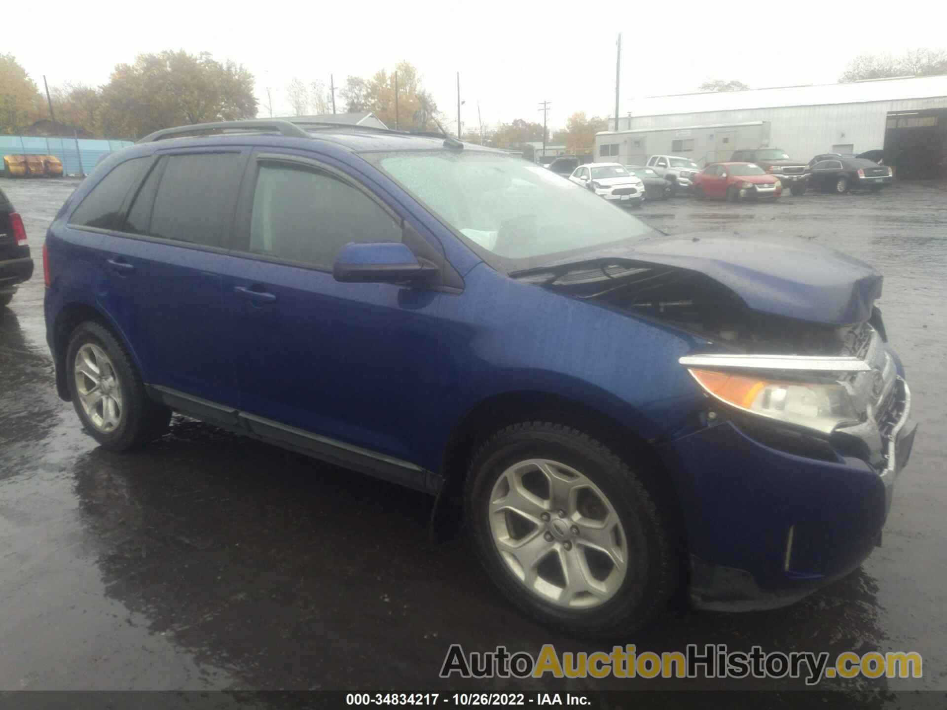 FORD EDGE SEL, 2FMDK4JC5DBA03469