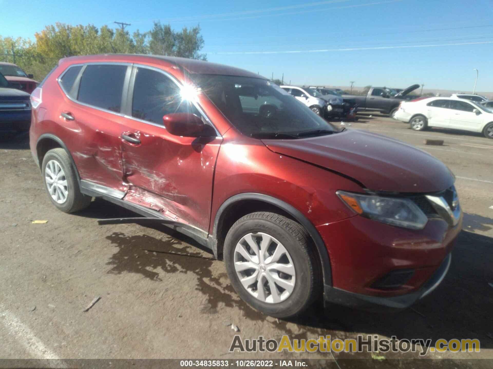 NISSAN ROGUE S, JN8AT2MV3GW137880