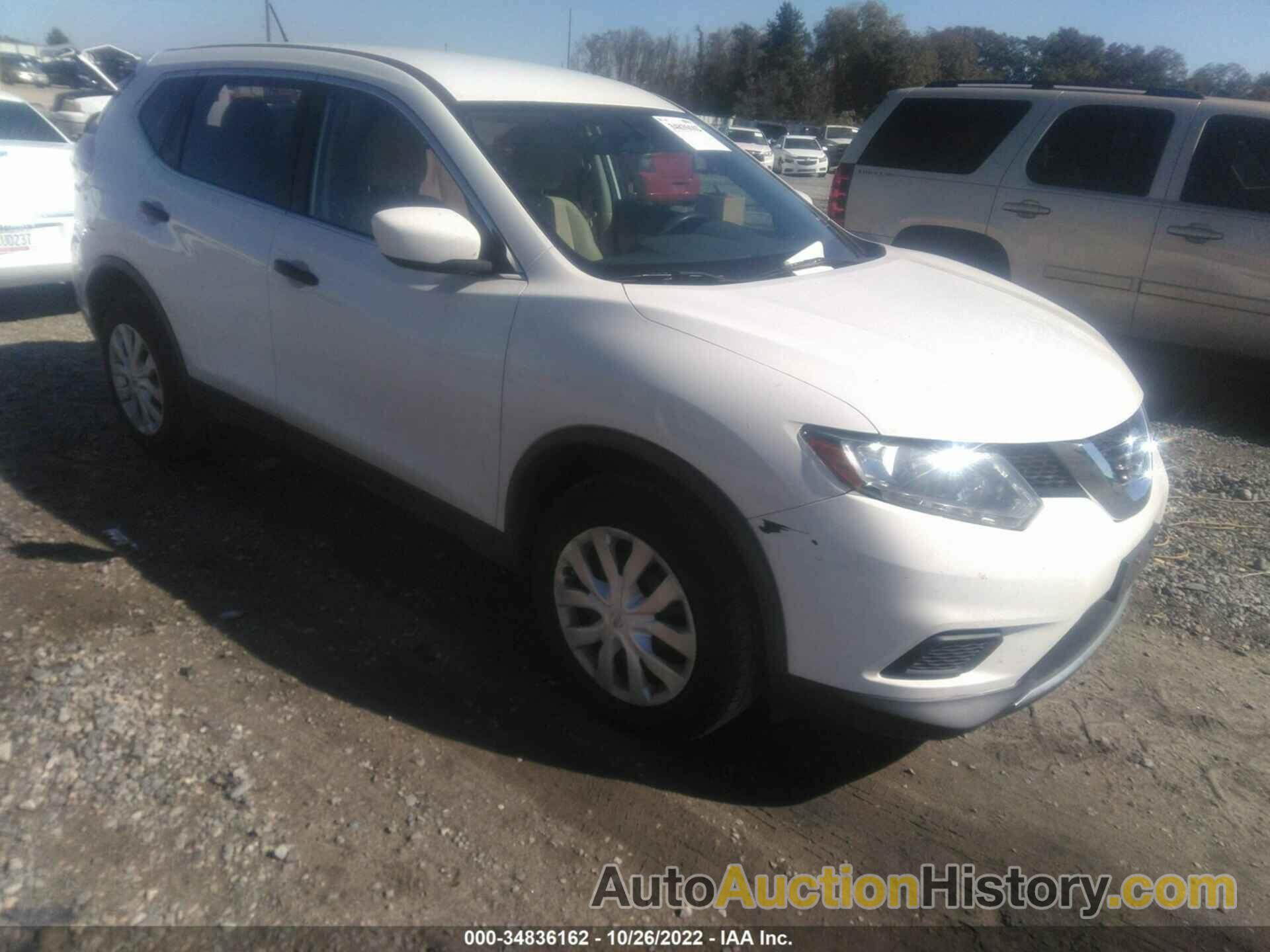 NISSAN ROGUE SV/SL/S, JN8AT2MV0GW137710