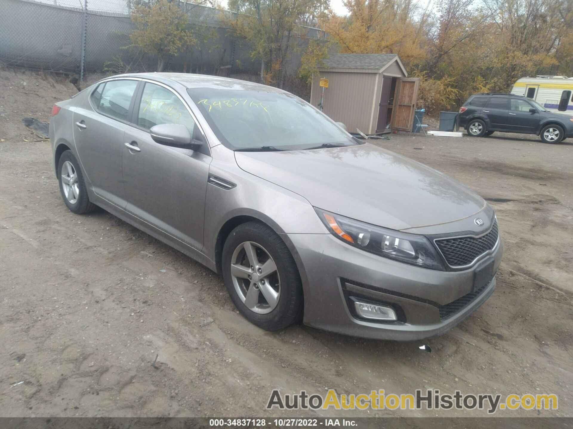 KIA OPTIMA LX, 5XXGM4A72EG342562