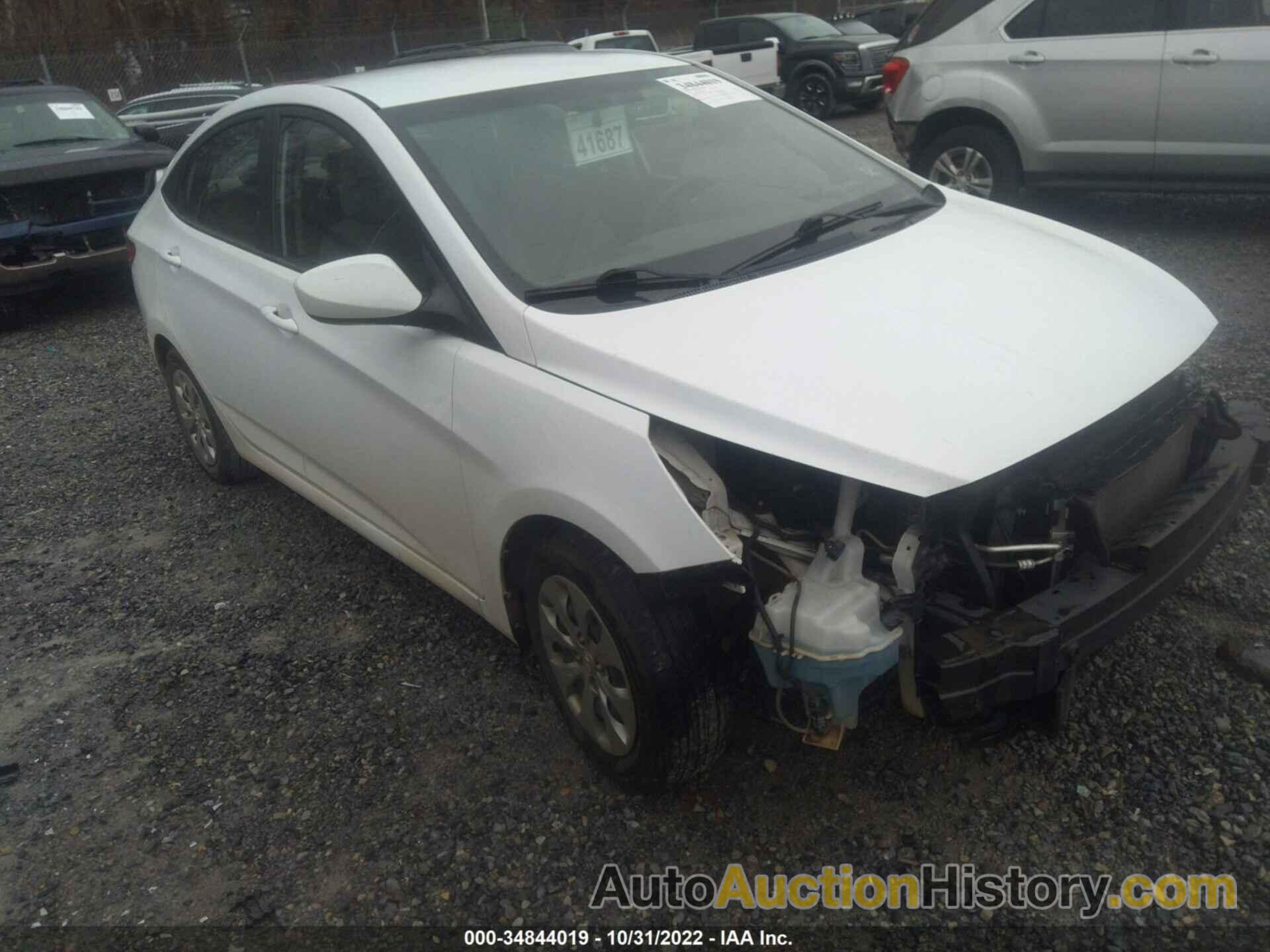 HYUNDAI ACCENT SE, KMHCT4AE8HU307857