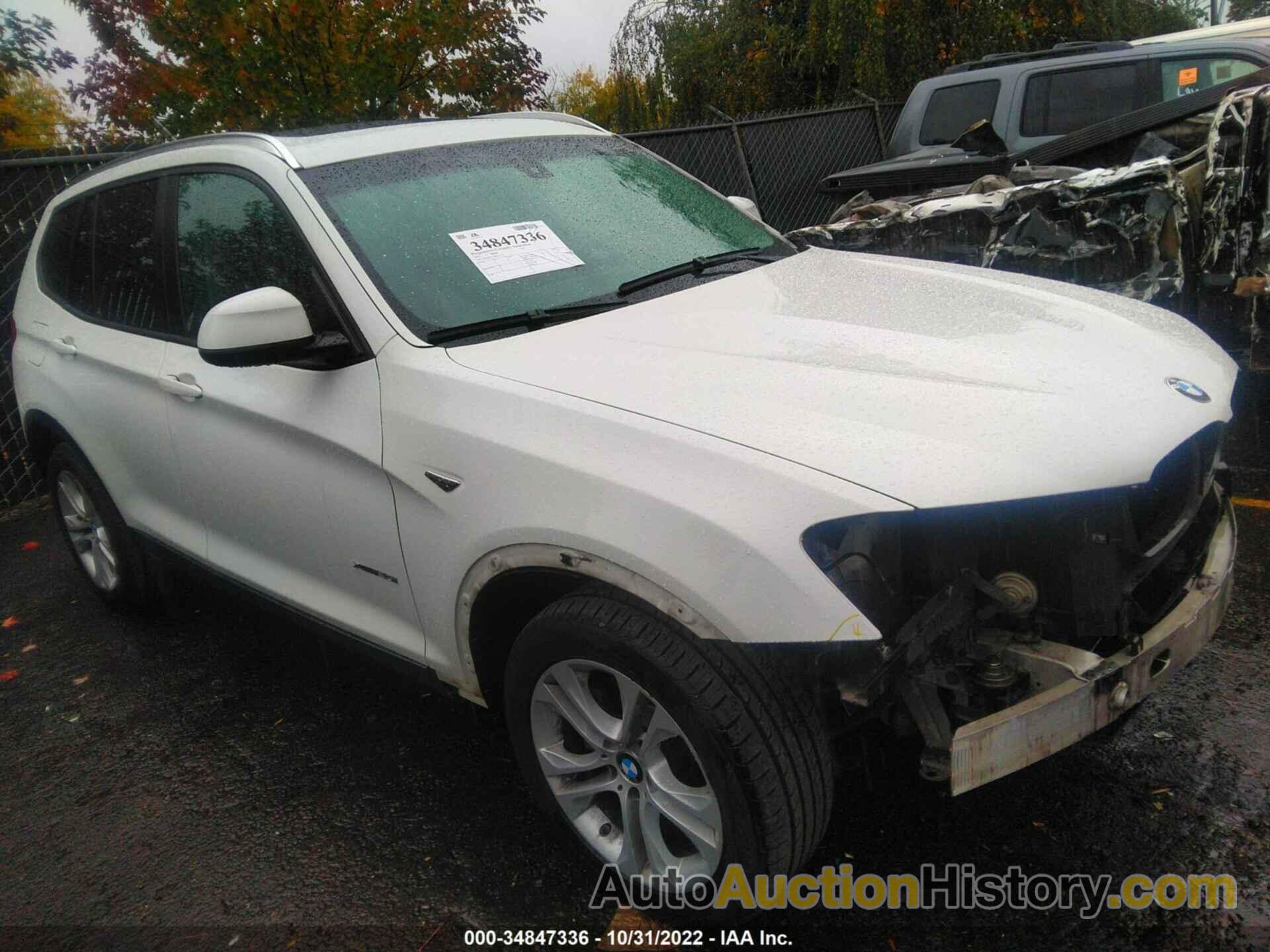 BMW X3 XDRIVE35I, 5UXWX7C58F0K33329