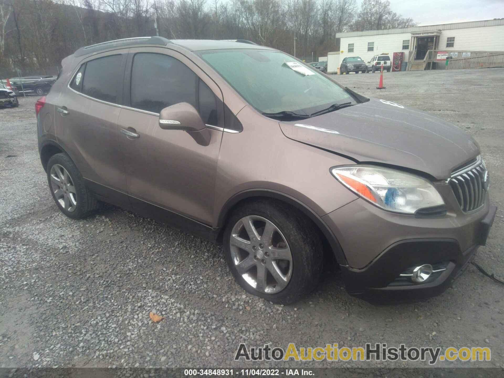 BUICK ENCORE LEATHER, KL4CJCSB1EB643070