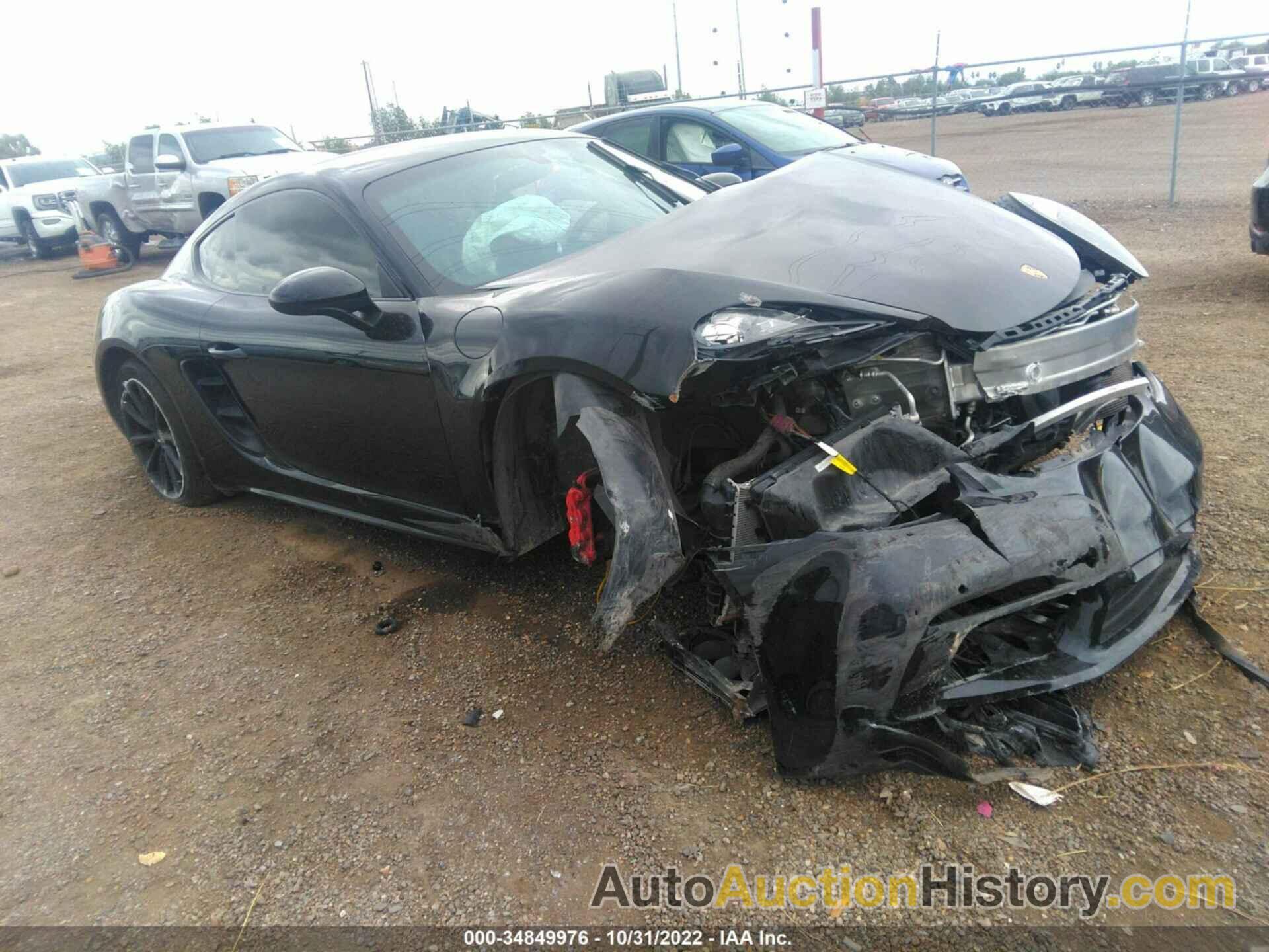 PORSCHE 718 CAYMAN, WP0AA2A80JK261071