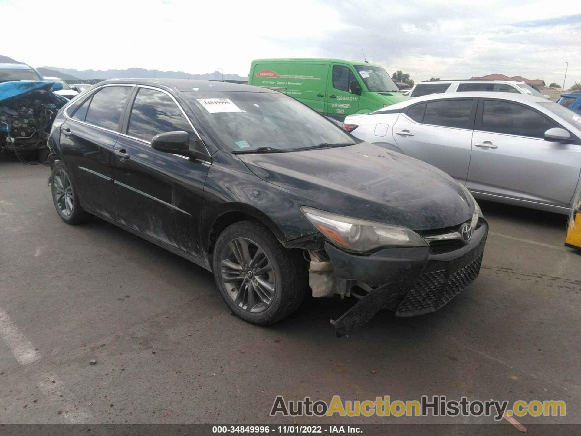 TOYOTA CAMRY XLE/SE/LE/XSE, 4T1BF1FK8GU232141
