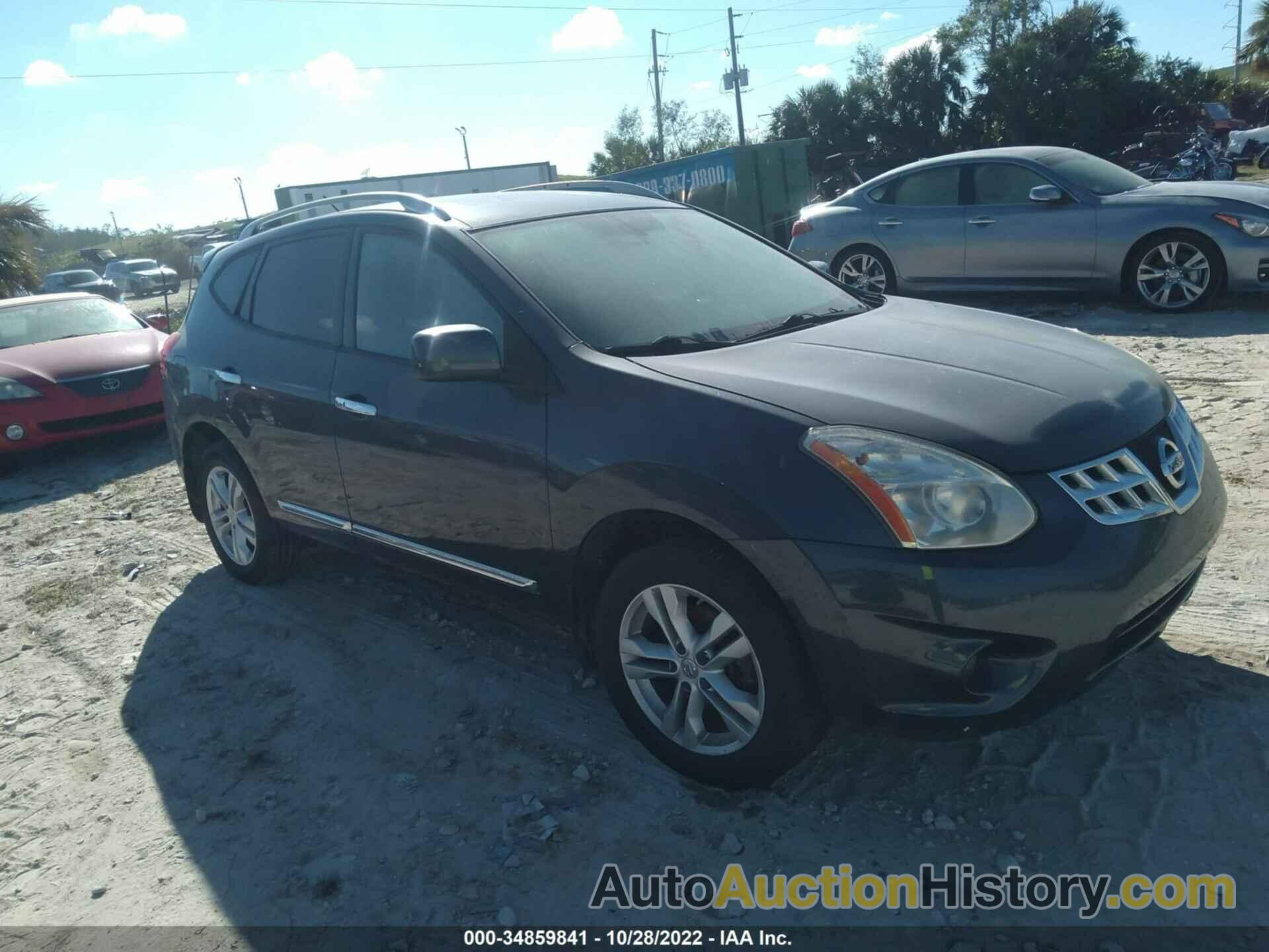 NISSAN ROGUE SV, JN8AS5MV2DW600608