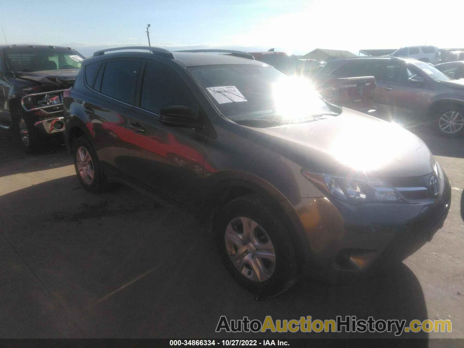 TOYOTA RAV4 LE, JTMZFREV1ED042773