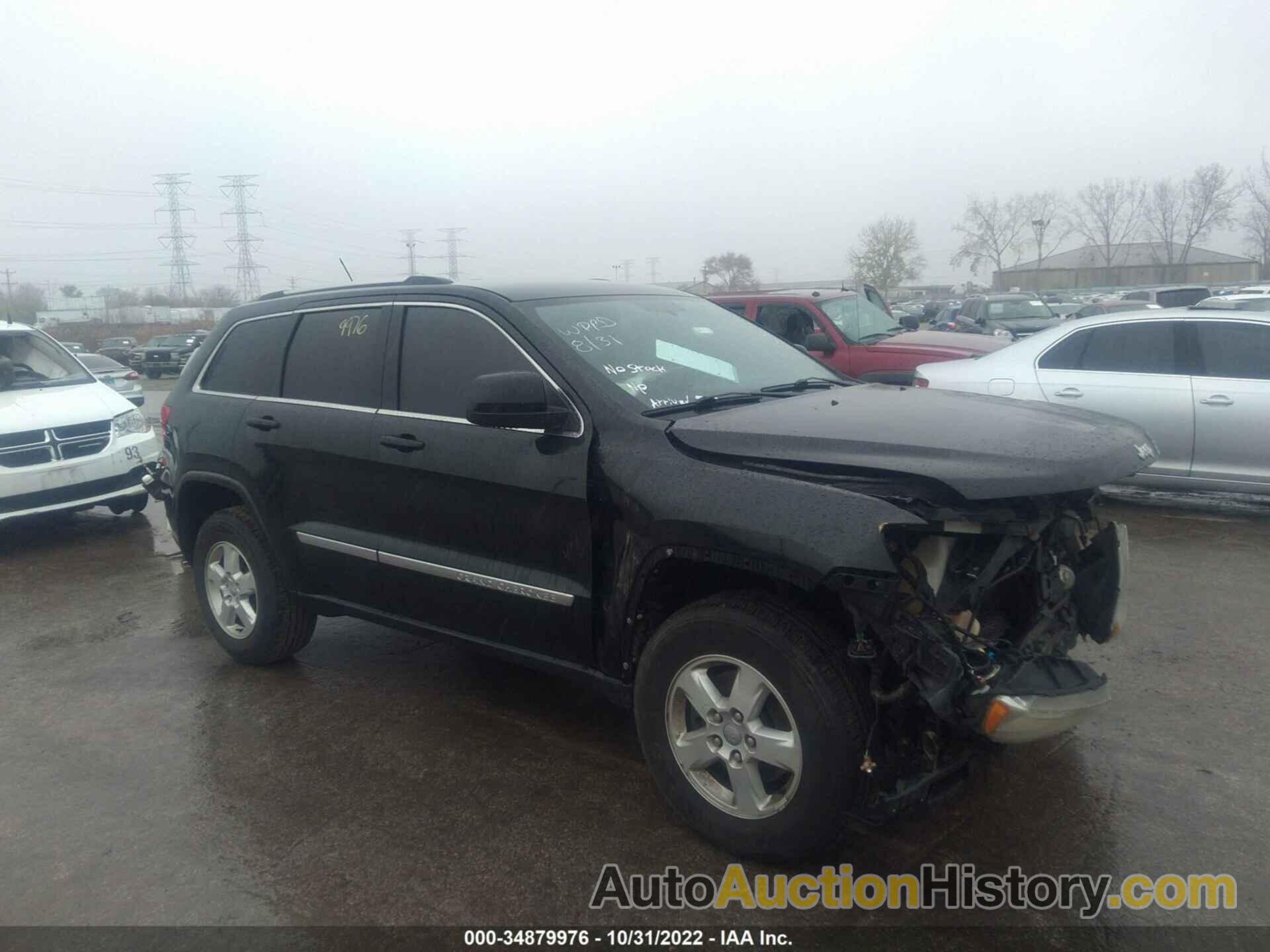 JEEP GRAND CHEROKEE LAREDO, 1C4RJFAG3CC314778