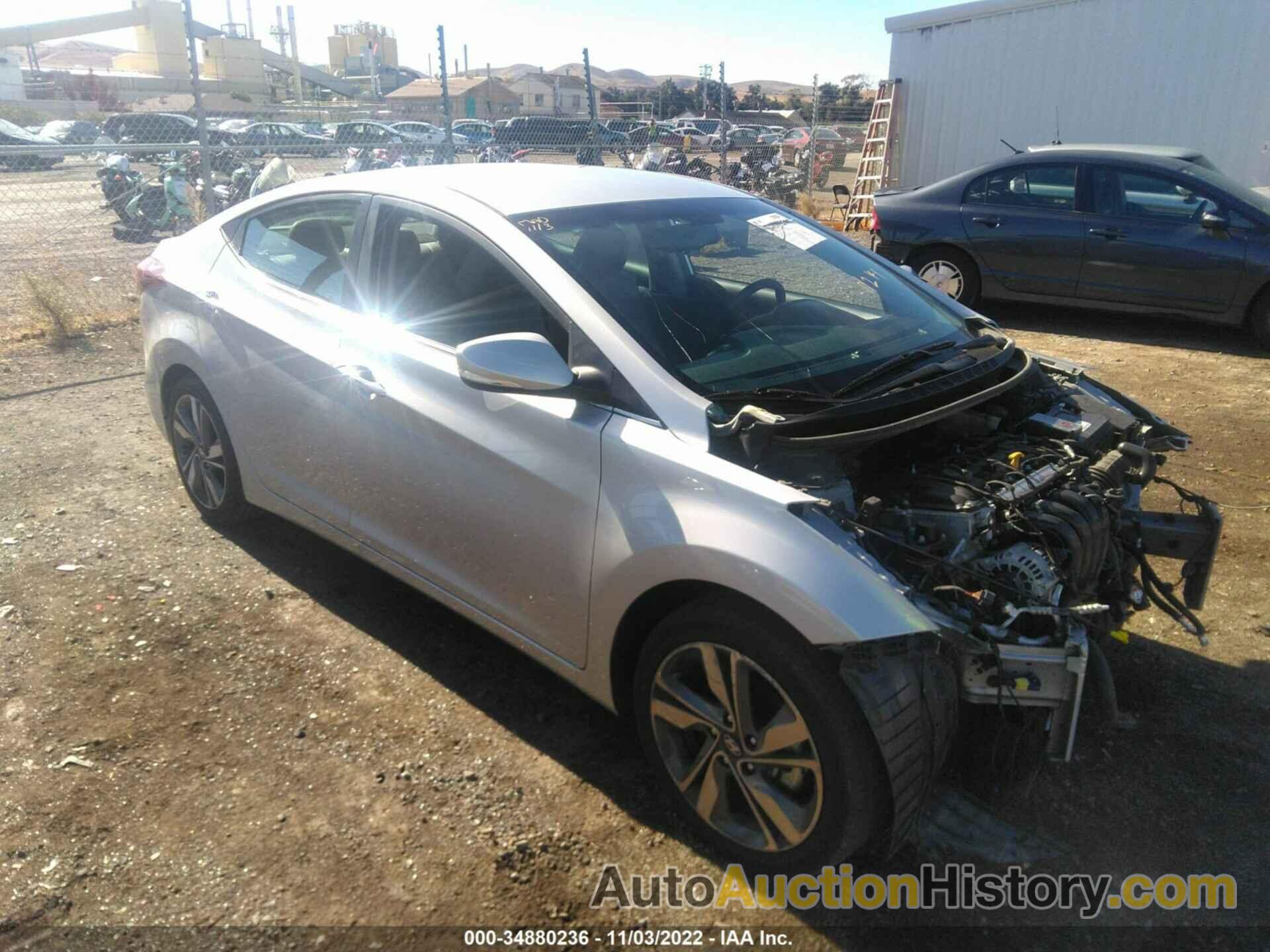 HYUNDAI ELANTRA LIMITED, 5NPDH4AE2EH461402