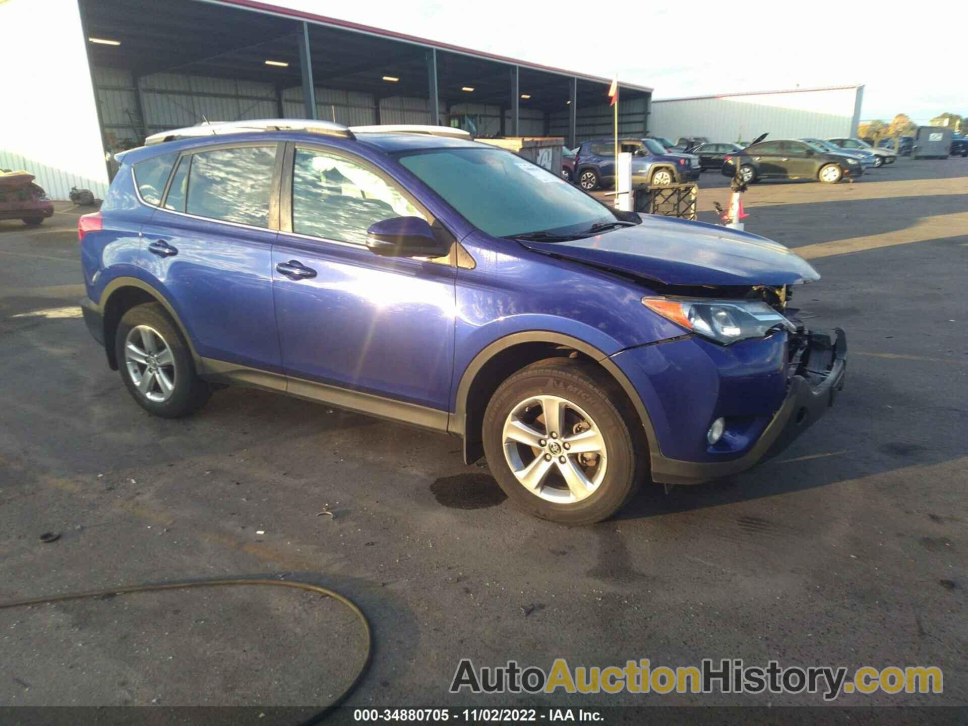 TOYOTA RAV4 XLE, 2T3RFREV9FW396304