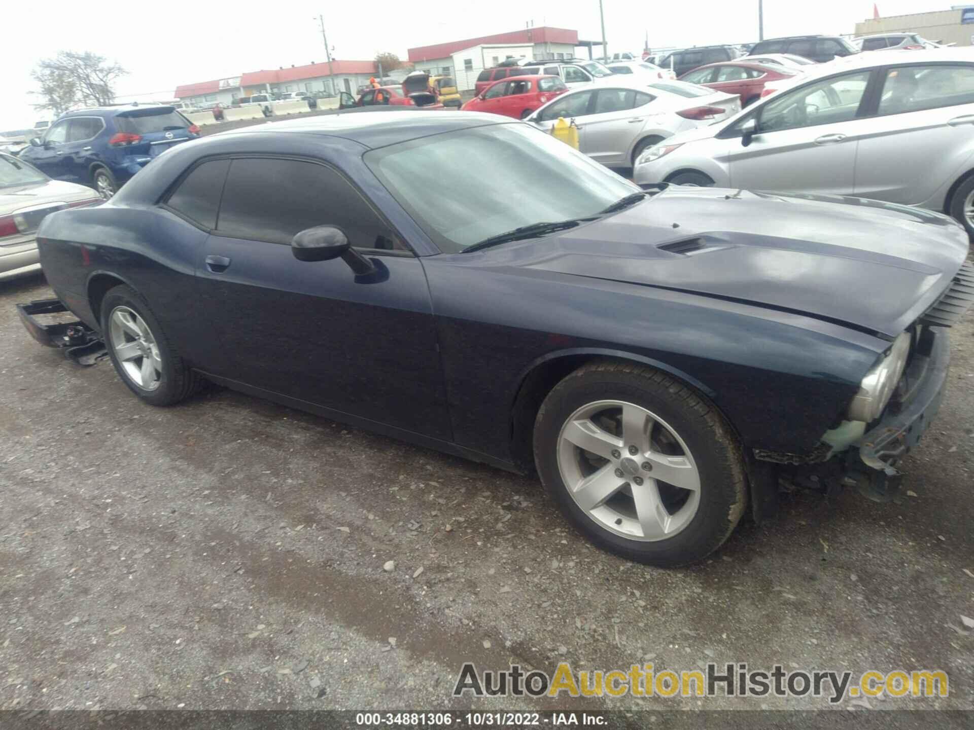 DODGE CHALLENGER SXT, 2C3CDYAG9DH590622