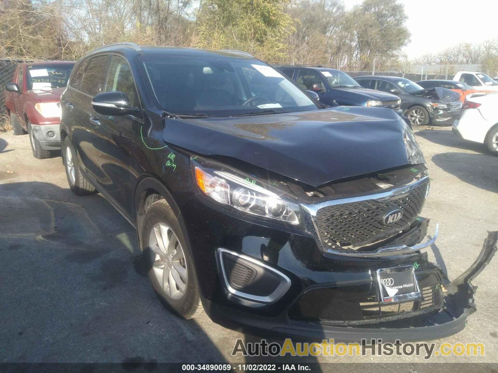 KIA SORENTO LX, 5XYPG4A32JG381730