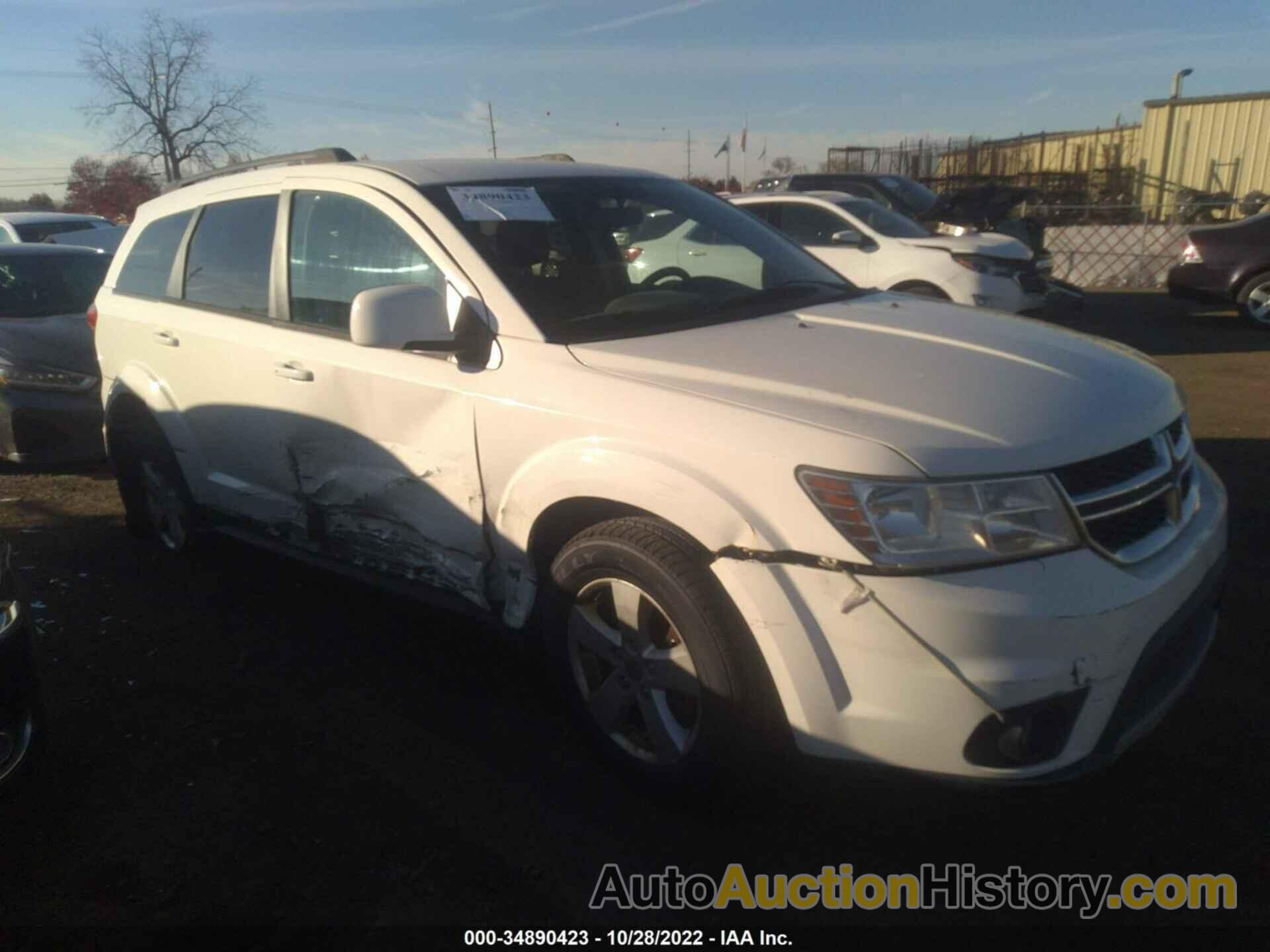 DODGE JOURNEY SXT, 3C4PDCBG9CT387251