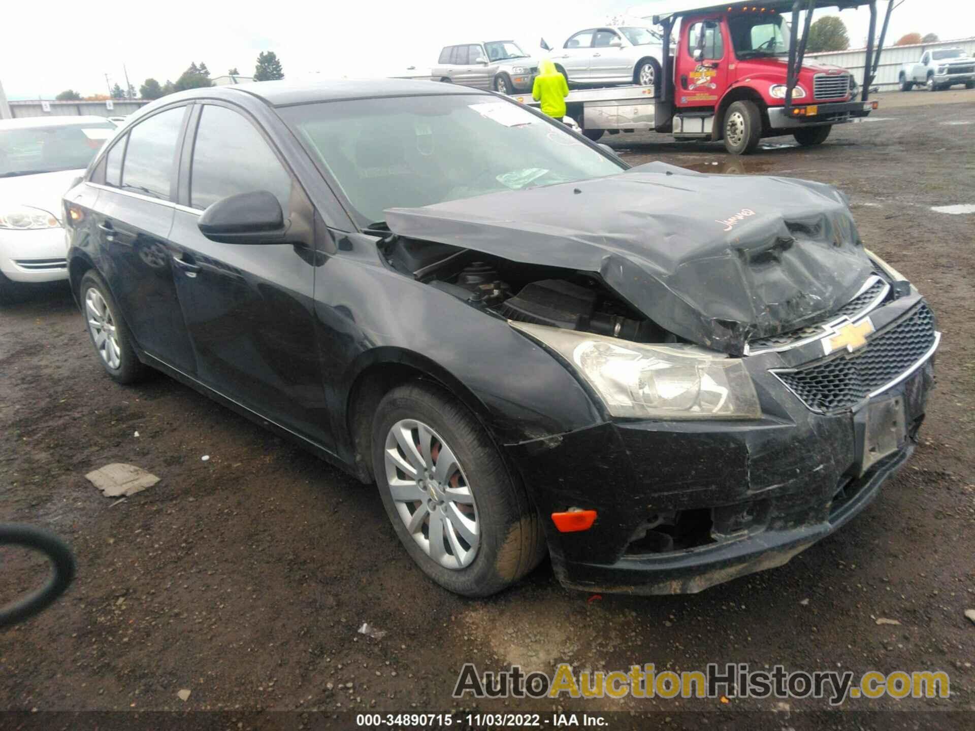 CHEVROLET CRUZE LT W/1LT, 1G1PF5S94B7183105