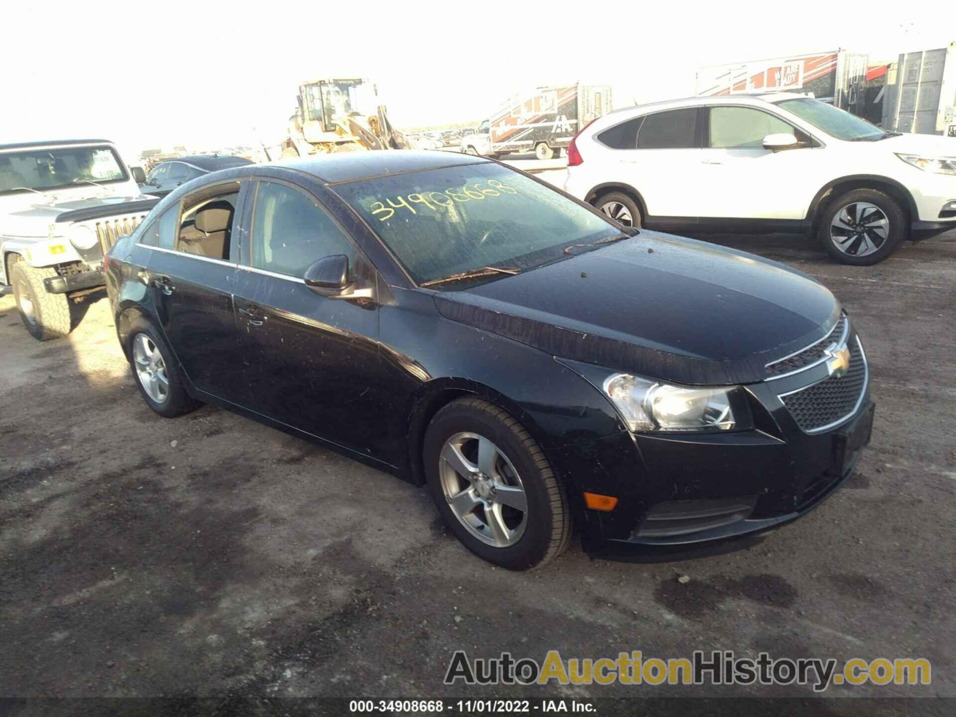 CHEVROLET CRUZE LT W/1LT, 1G1PF5S96B7204634