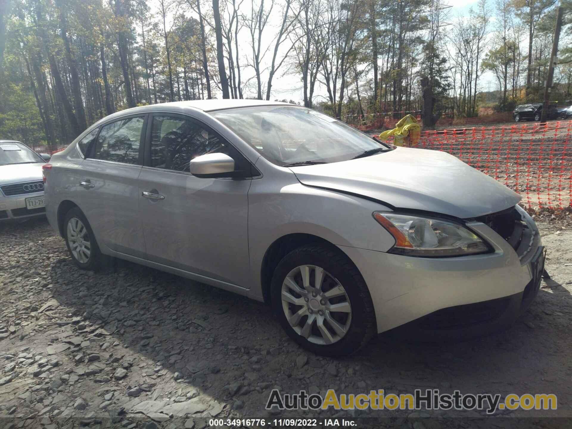 NISSAN SENTRA SV, 3N1AB7AP0EY233878