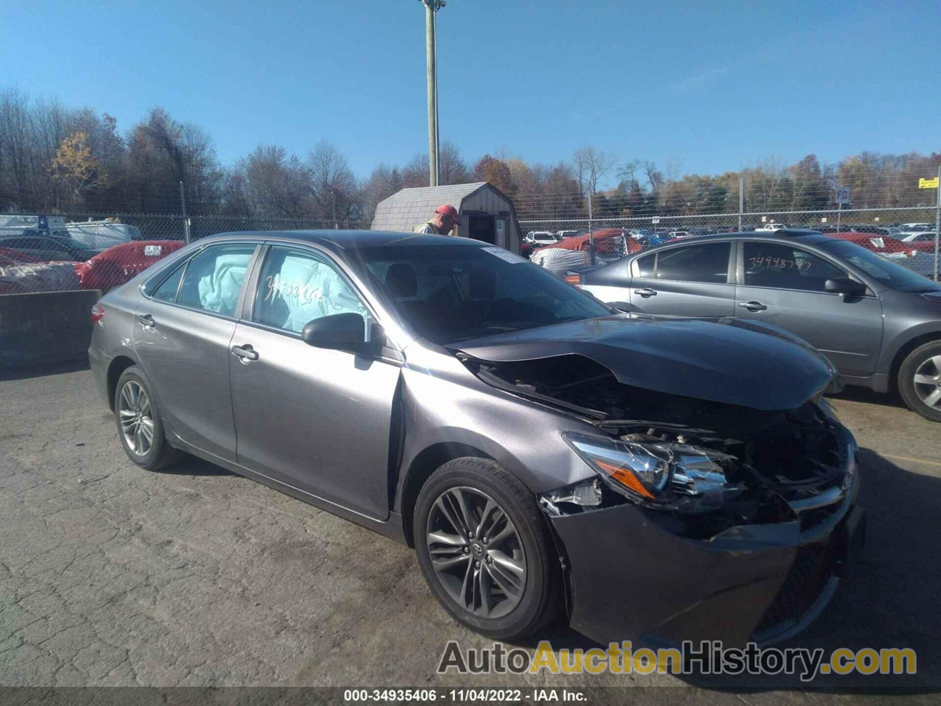 TOYOTA CAMRY XLE/SE/LE/XSE, 4T1BF1FK2HU291509