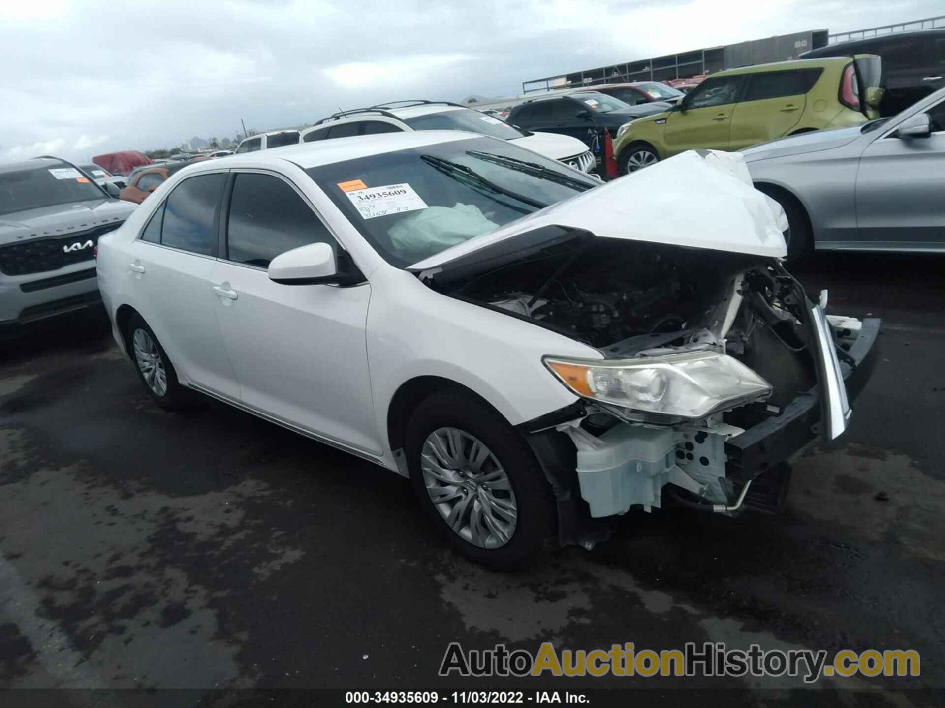 TOYOTA CAMRY L/LE/SE/XLE, 4T1BF1FK4CU592033