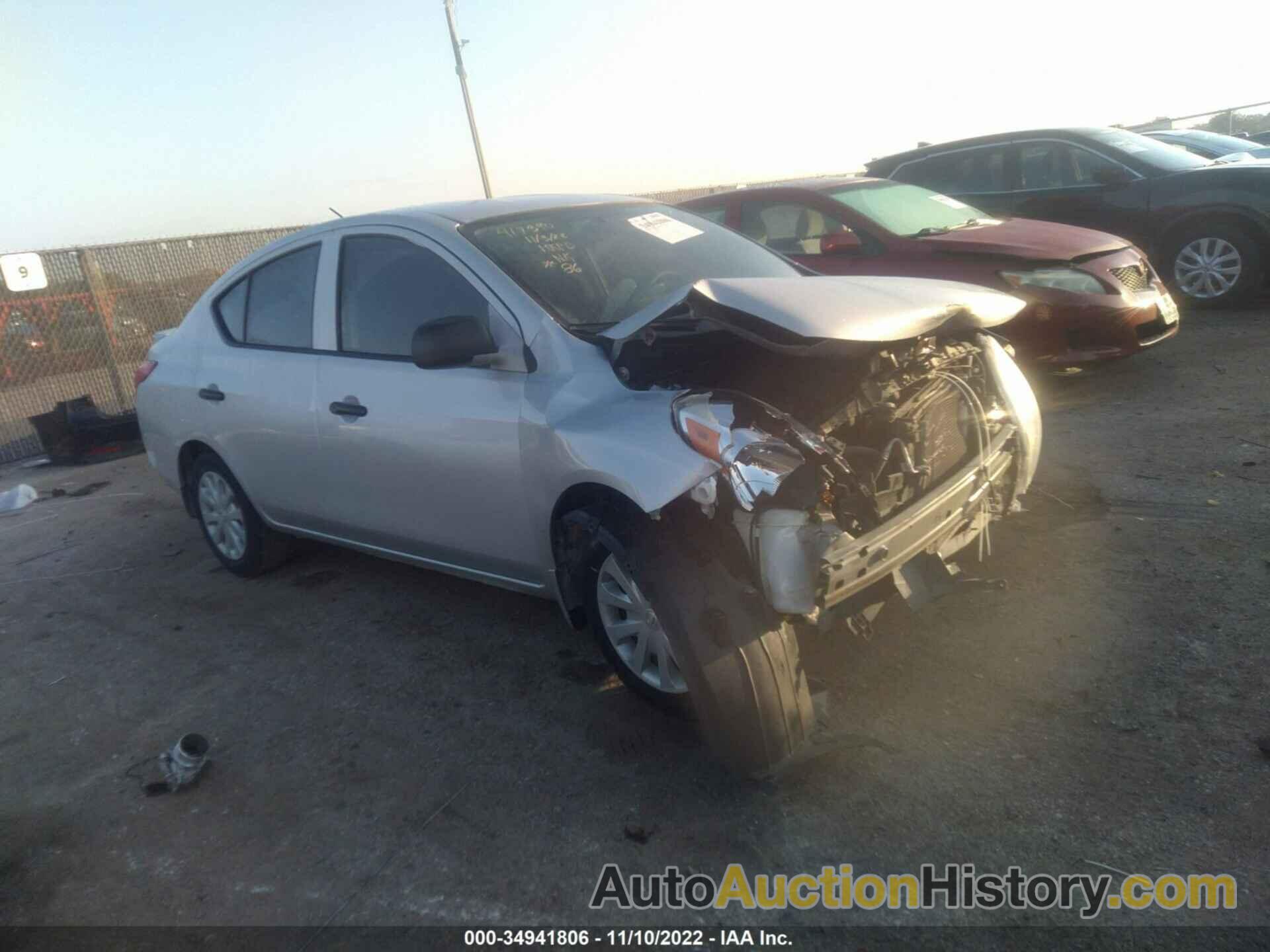 NISSAN VERSA S PLUS, 3N1CN7AP6EL864714