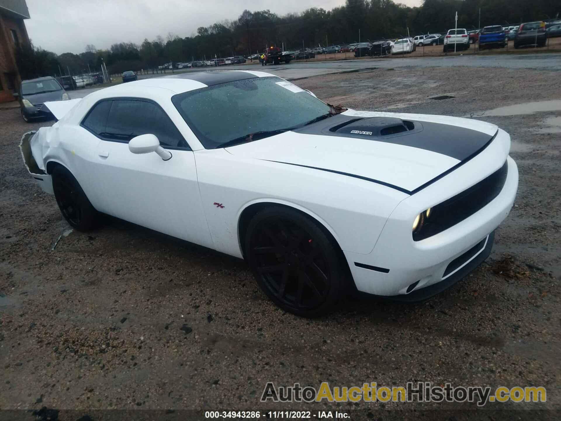 DODGE CHALLENGER R/T SHAKER, 2C3CDZAT6FH822082