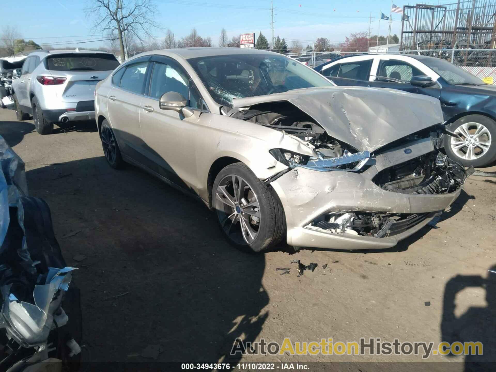 FORD FUSION TITANIUM/PLATINUM, 3FA6P0D93JR135737