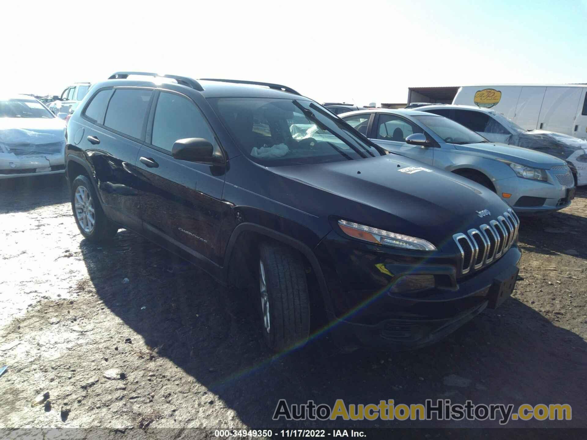 JEEP CHEROKEE SPORT, 1C4PJLAB3GW165903