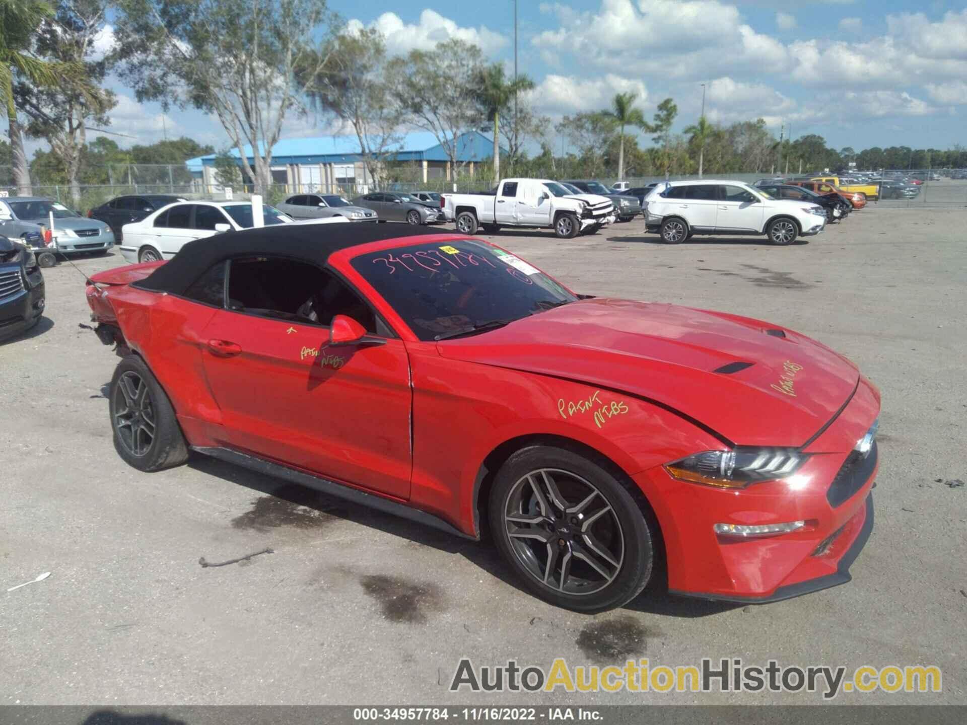 FORD MUSTANG ECOBOOST, 1FATP8UH2J5111277
