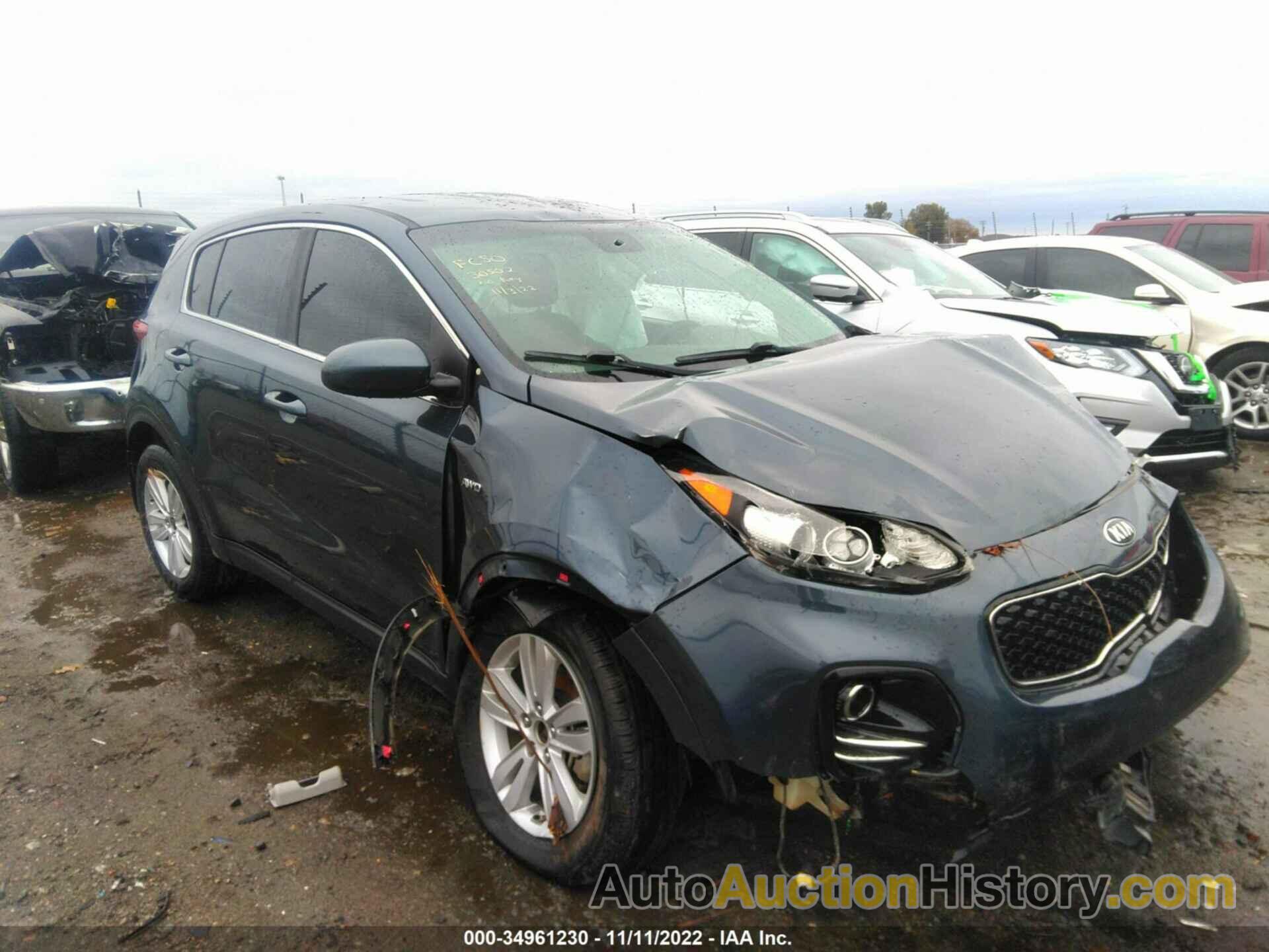 KIA SPORTAGE LX, KNDPMCAC8H7221426