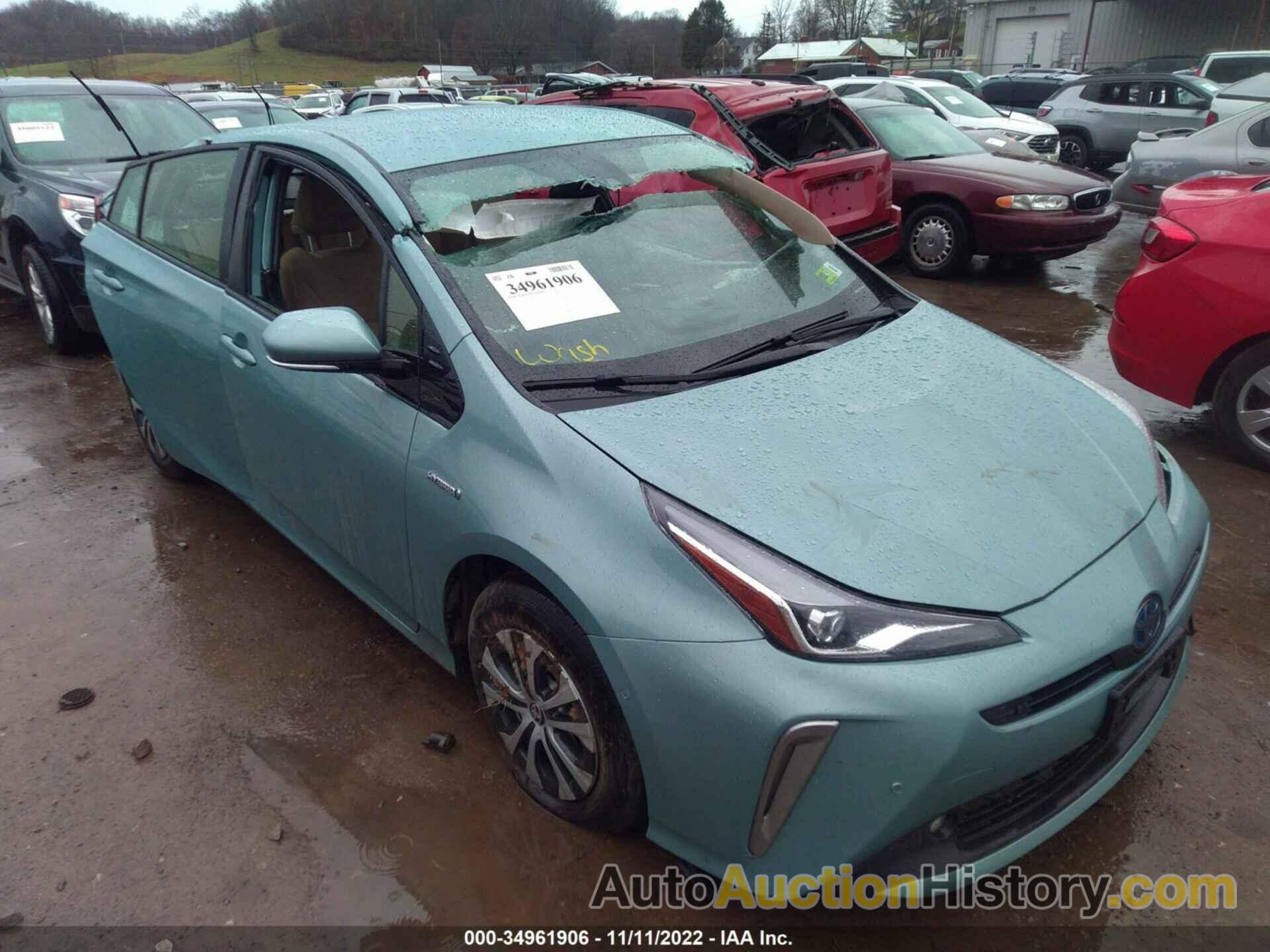 TOYOTA PRIUS LE/XLE, JTDL9RFU5K3003558