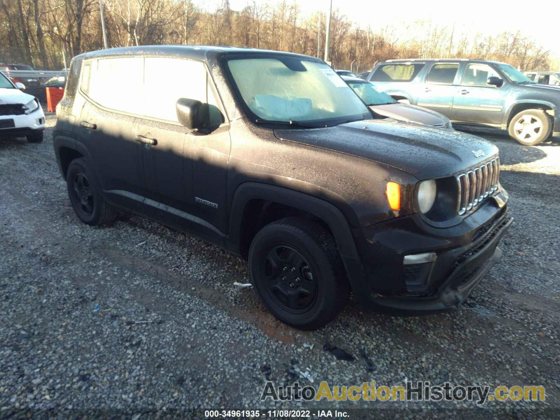 JEEP RENEGADE SPORT, ZACNJBAB8LPL25389