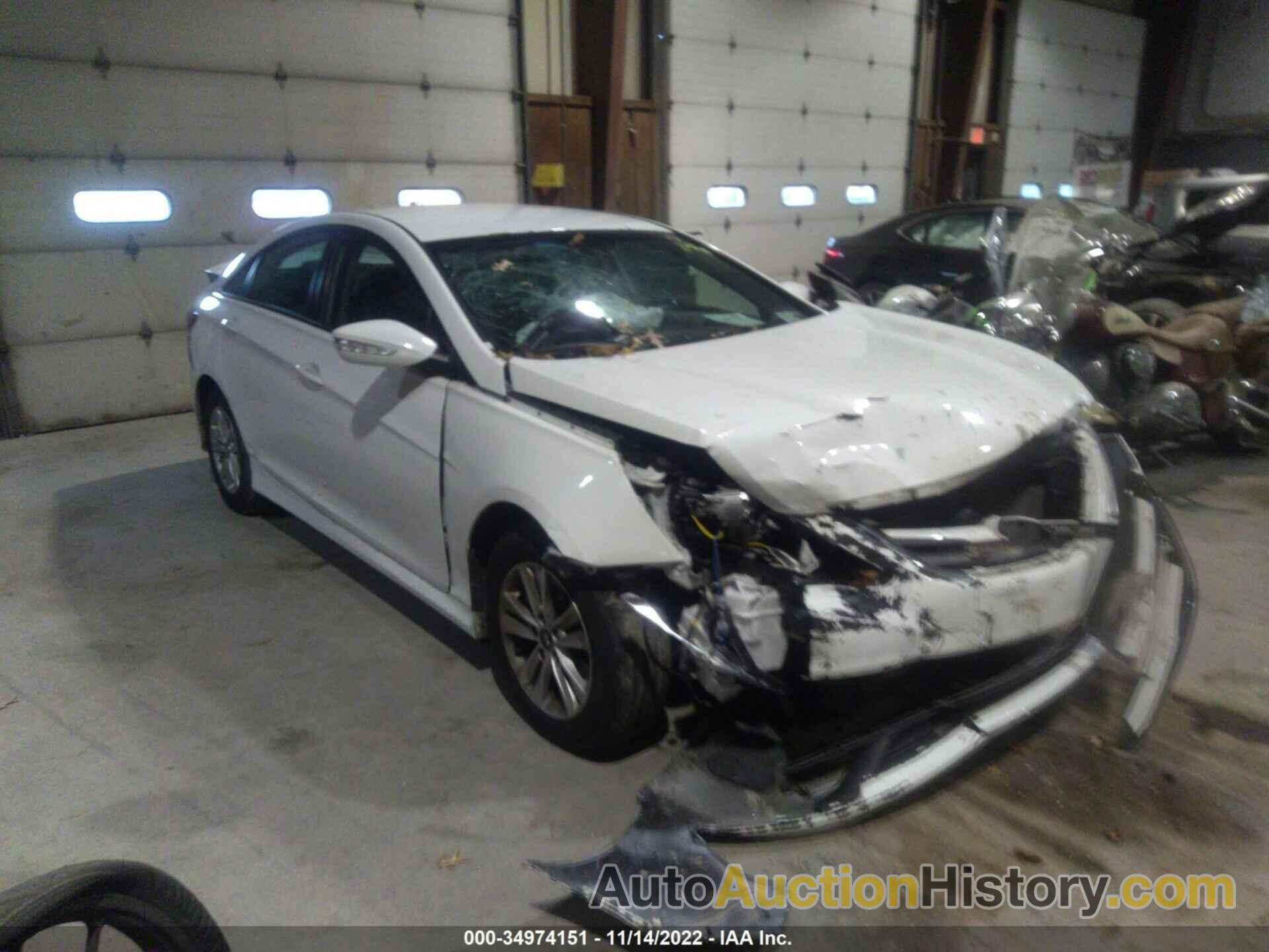 HYUNDAI SONATA GLS, 5NPEB4ACXEH896575