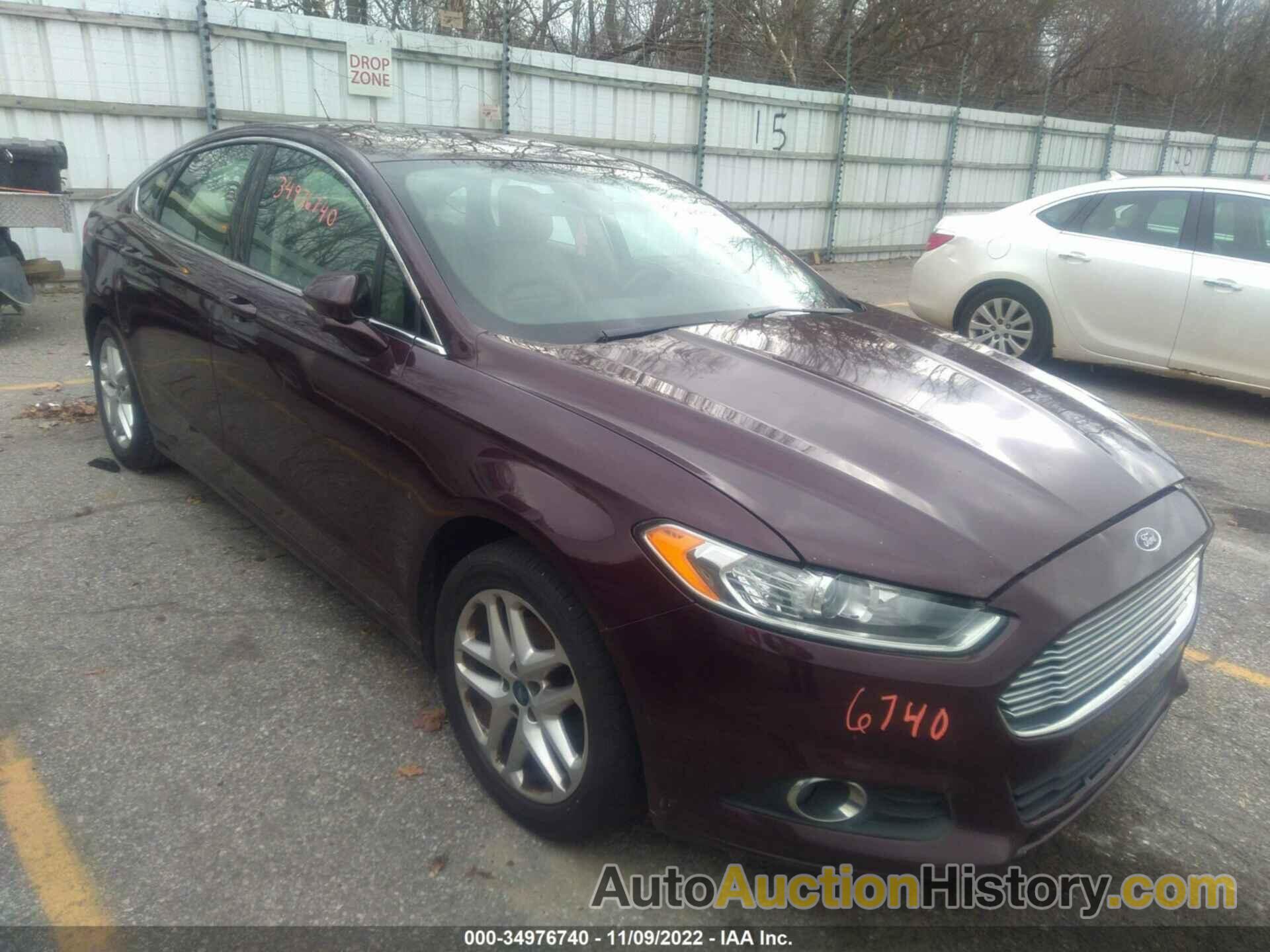 FORD FUSION SE, 3FA6P0HR2DR262705