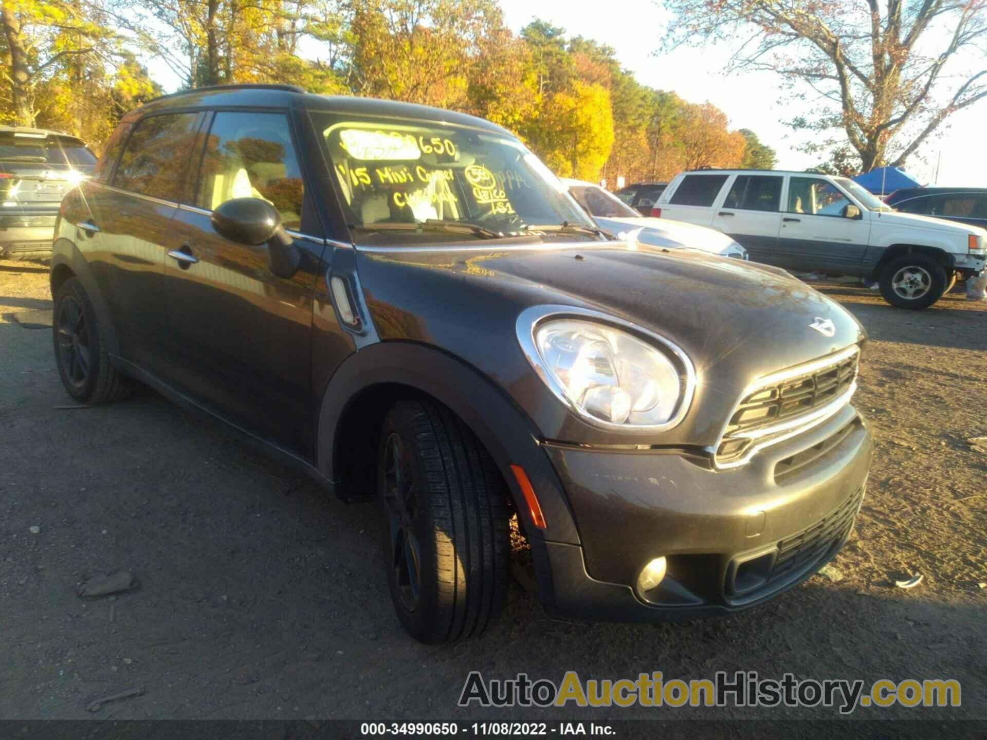 MINI COOPER COUNTRYMAN S, WMWZC3C54FWT03289