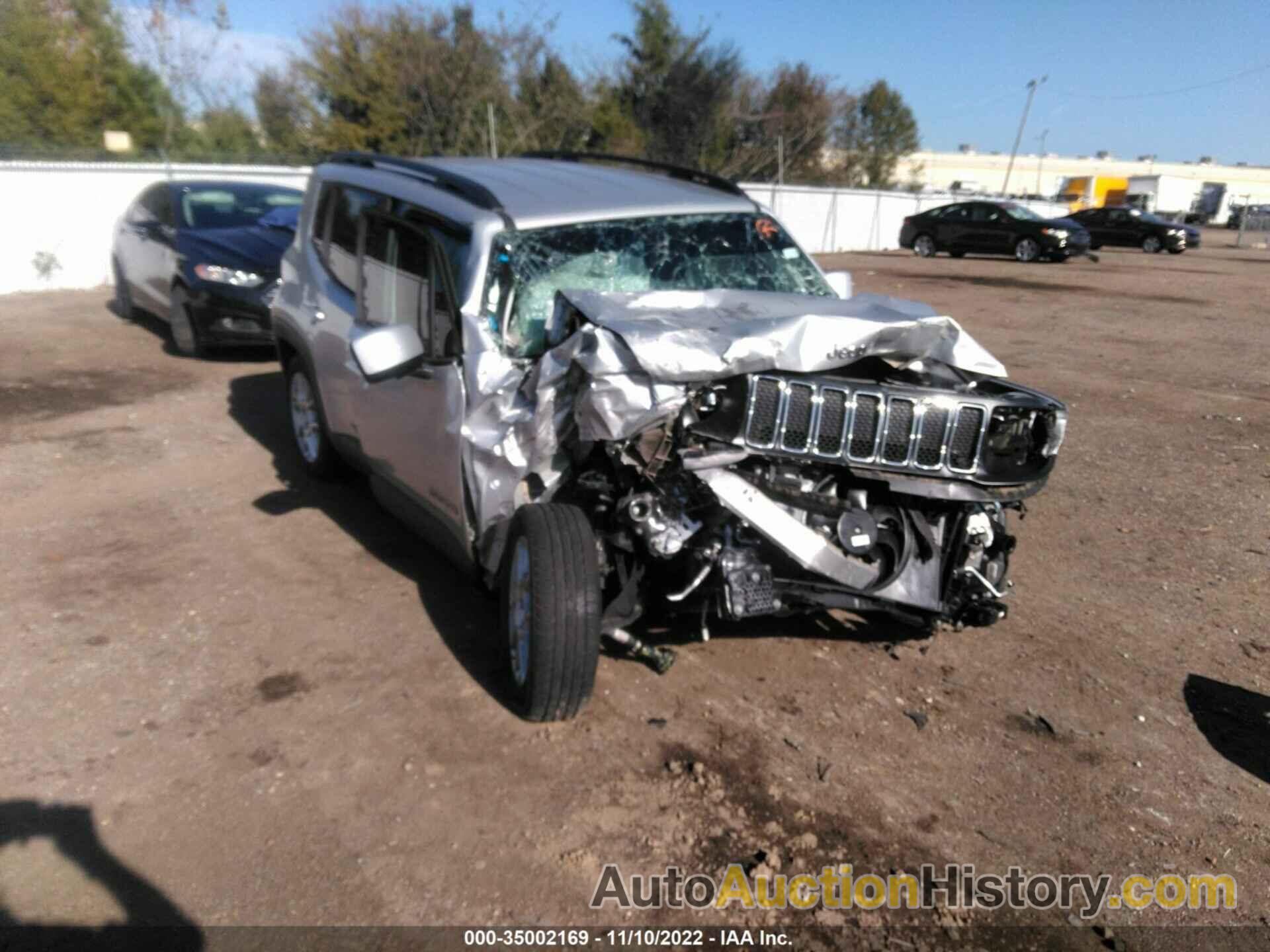 JEEP RENEGADE LATITUDE, ZACNJABB3KPK88307